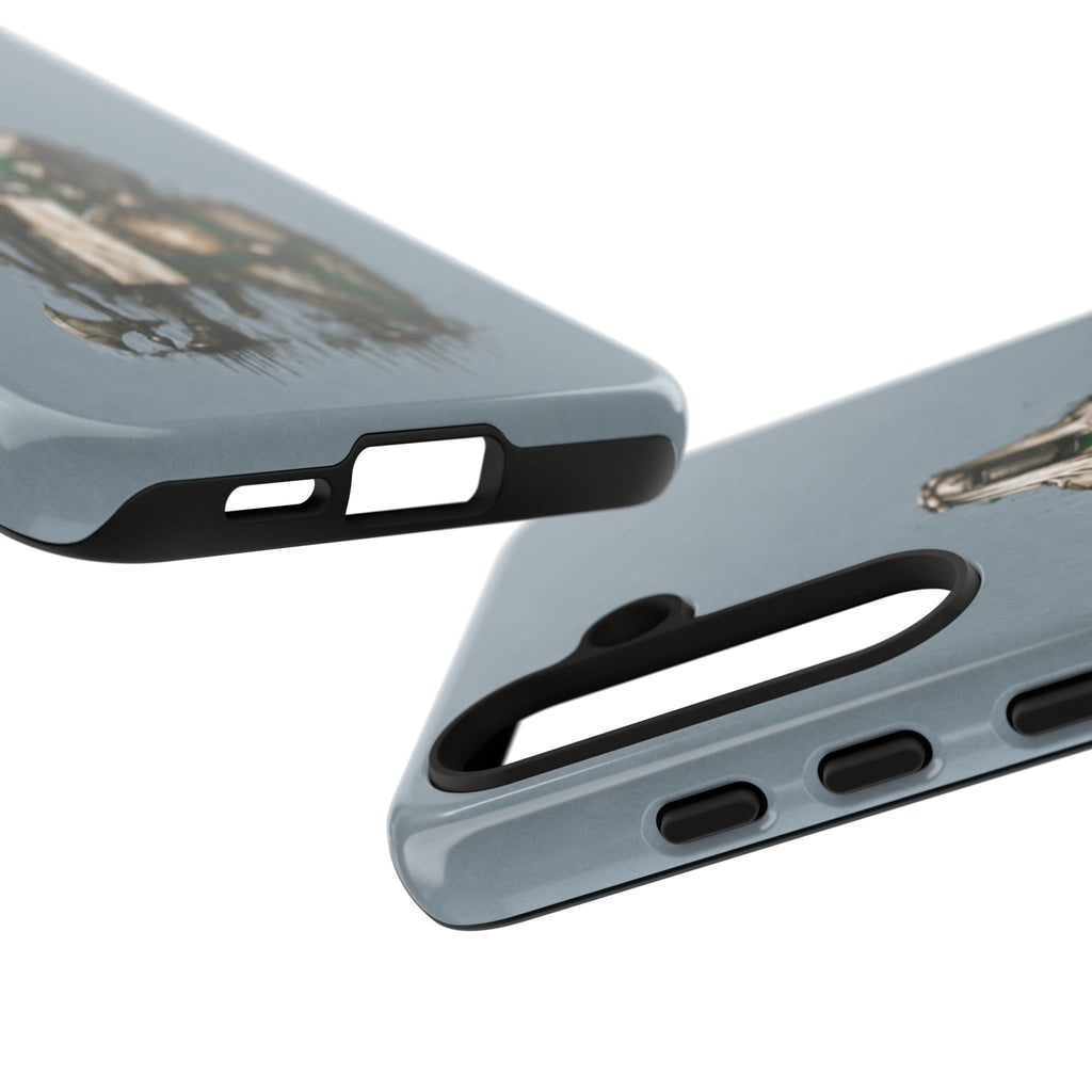 Knight Of The Order Of Saint Lazarus Phone Case | Faded Steel Blue