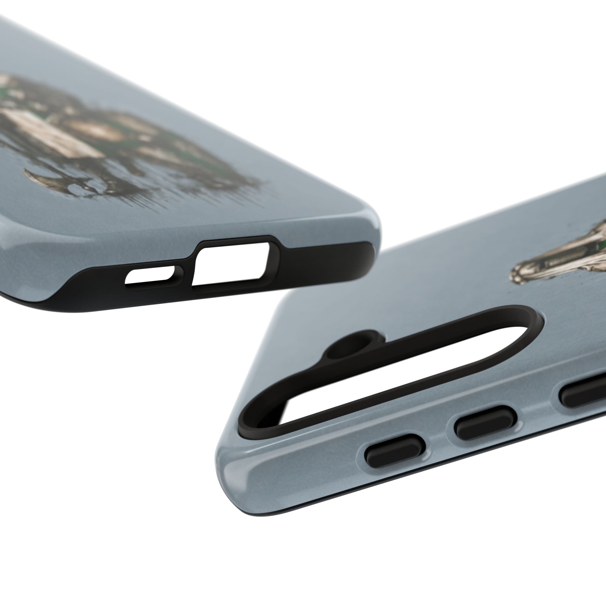 Knight Of The Order Of Saint Lazarus Phone Case | Faded Steel Blue