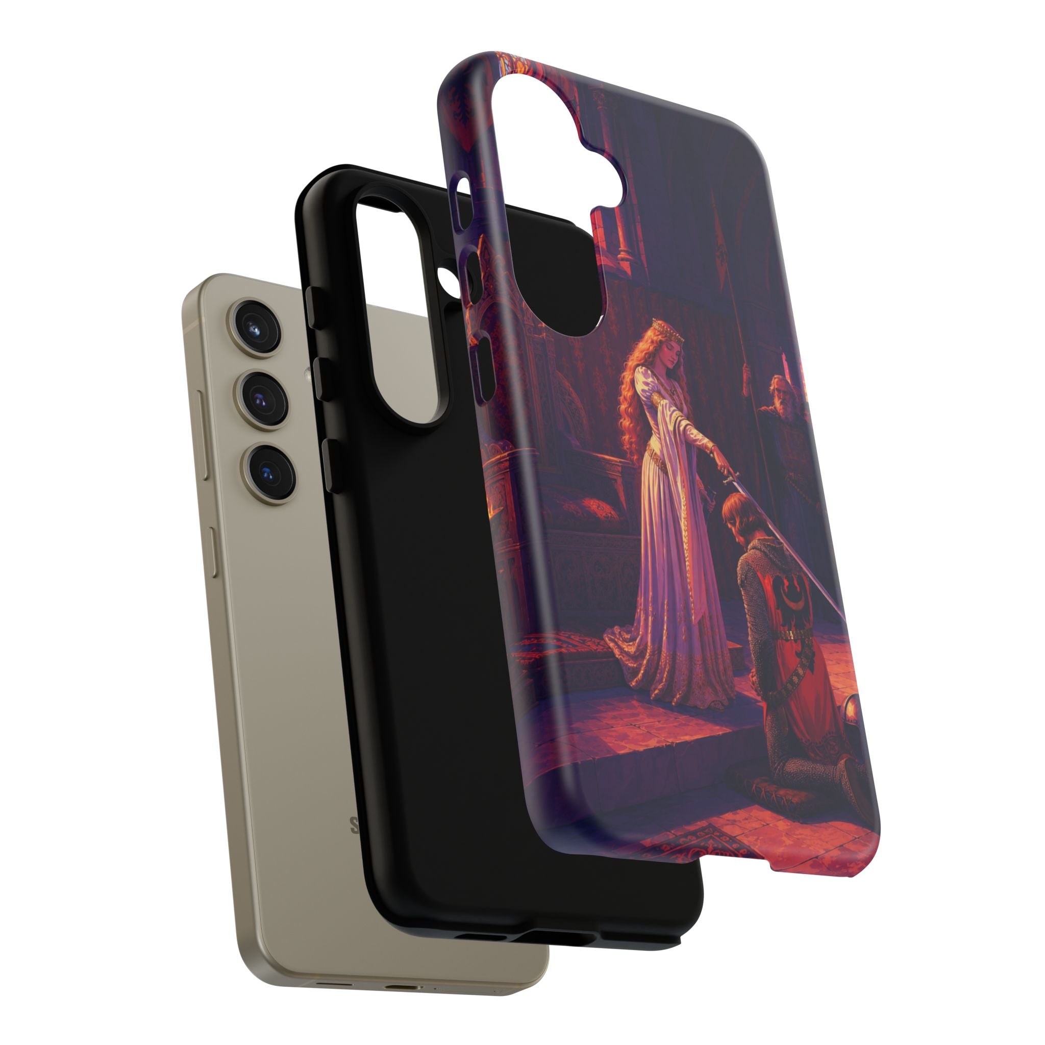 Medieval Knight Knighthood Ceremony phone case | Tough Cases