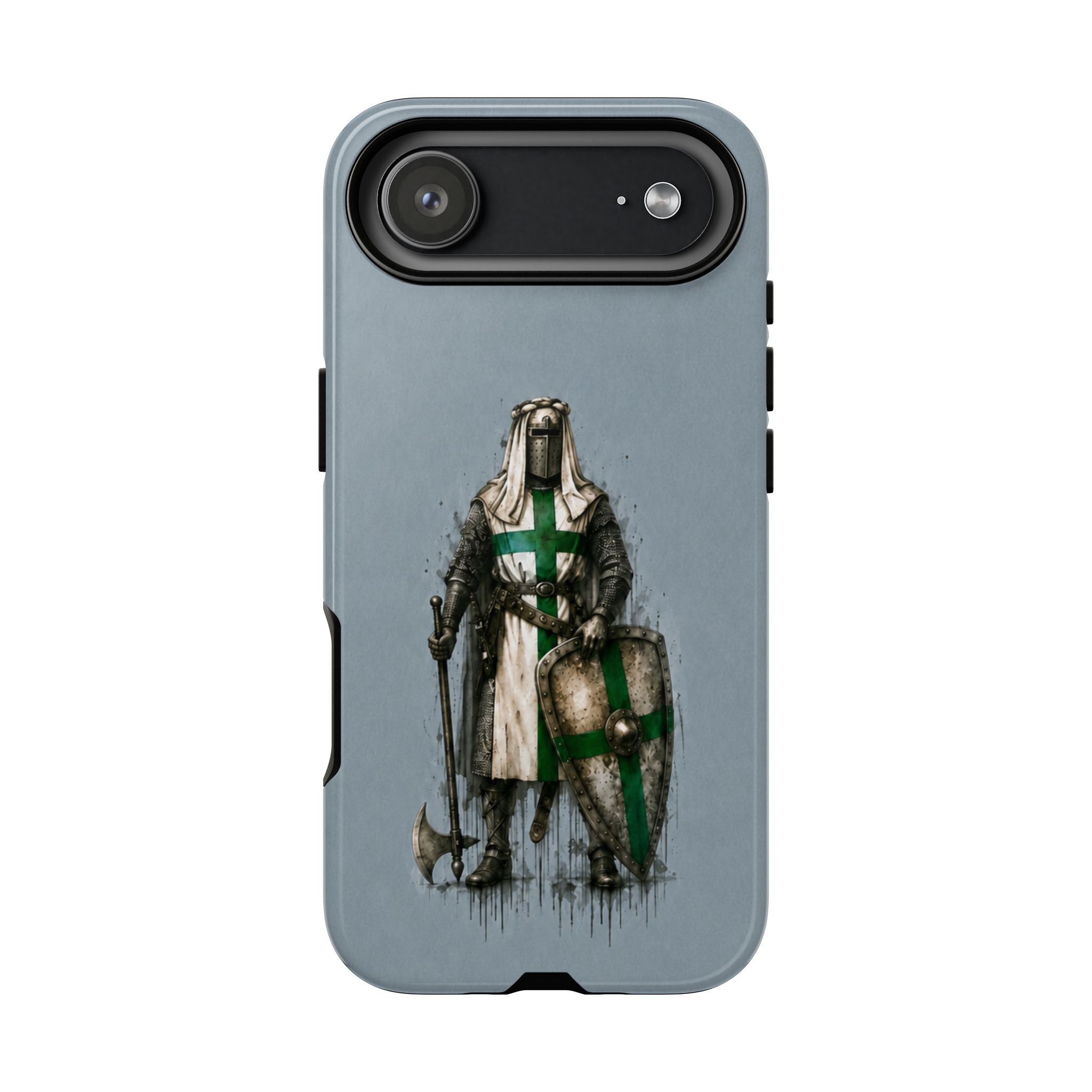 Knight Of The Order Of Saint Lazarus Phone Case | Faded Steel Blue