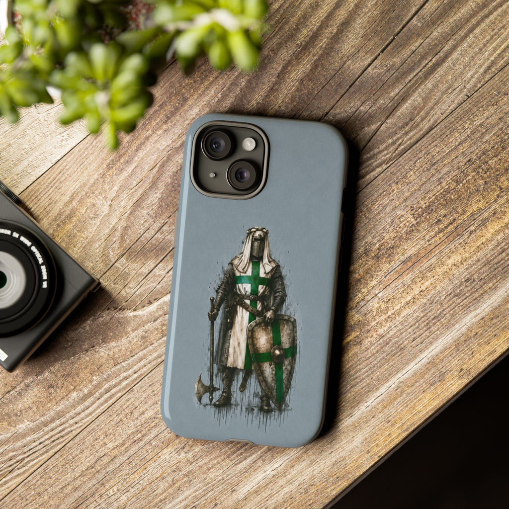 Knight Of The Order Of Saint Lazarus Phone Case | Faded Steel Blue
