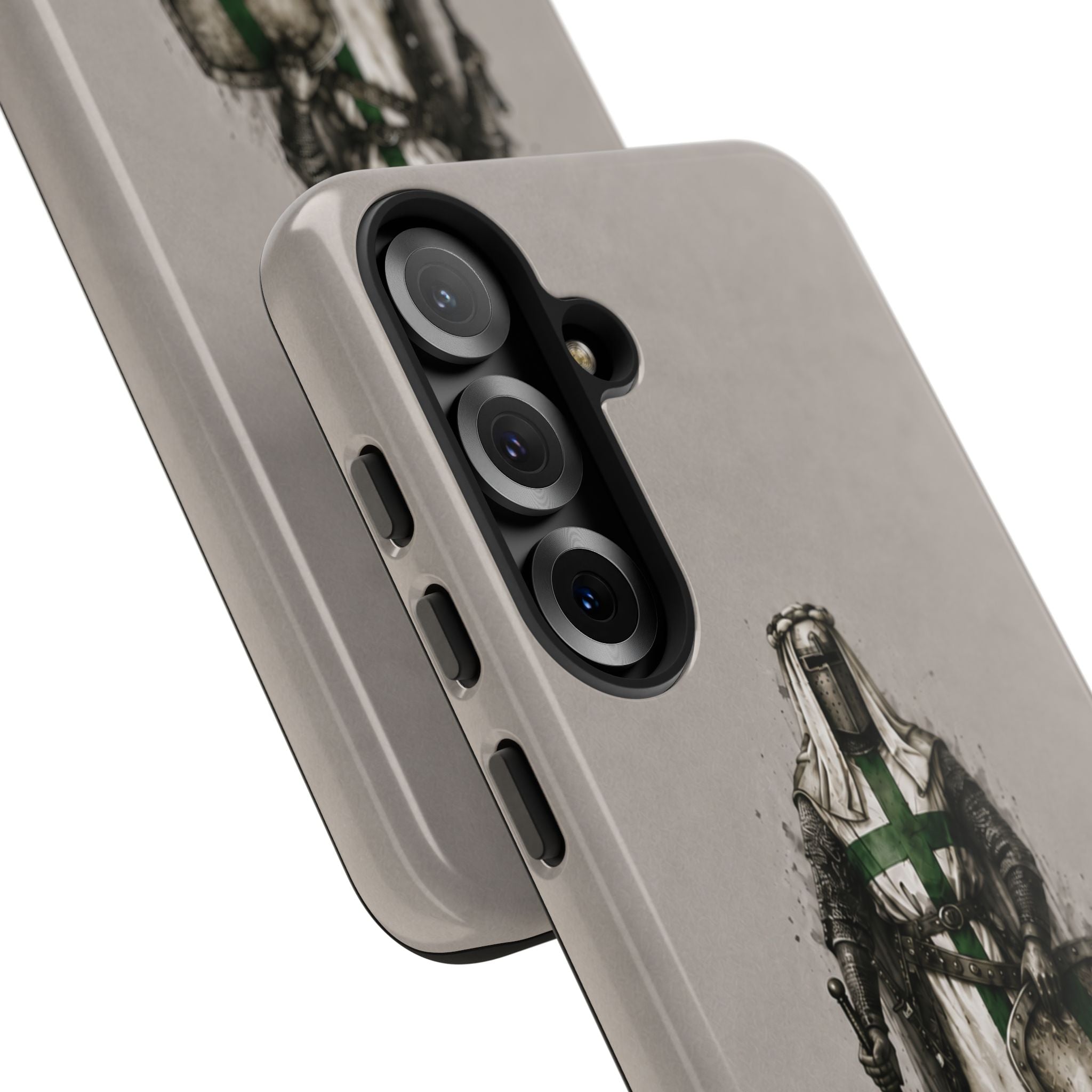 Knight Of The Order Of Saint Lazarus Phone Case | Stone Grey