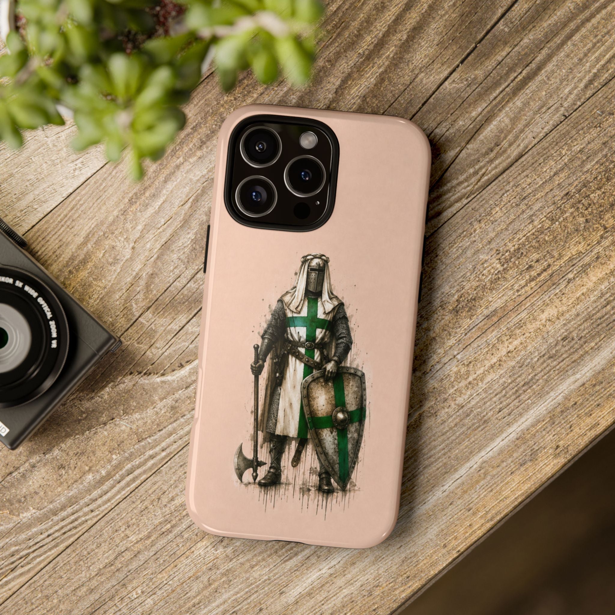 Knight Of The Order Of Saint Lazarus Phone Case I Blush Parchment