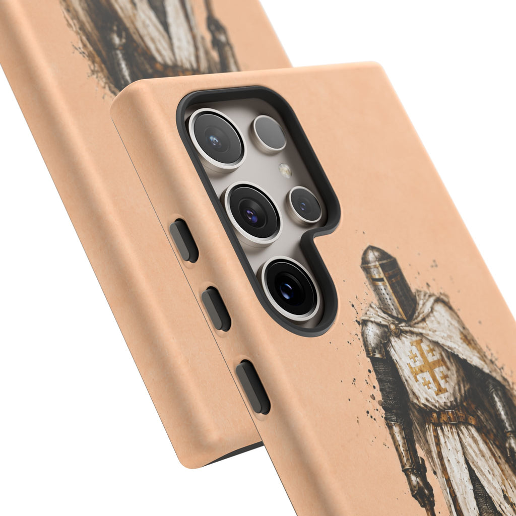 Knight Of The Kingdom Of Jerusalem Phone Case | Peach