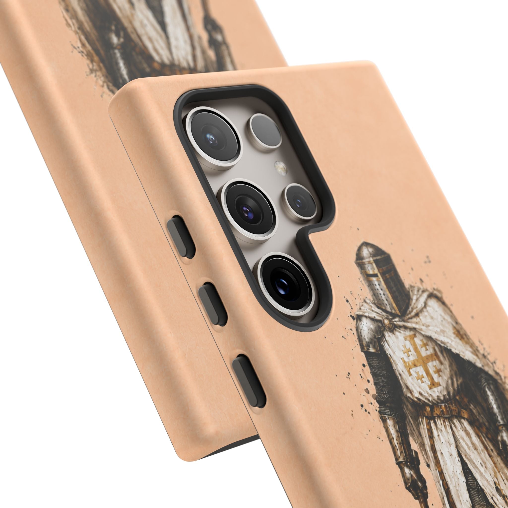 Knight Of The Kingdom Of Jerusalem Phone Case | Peach