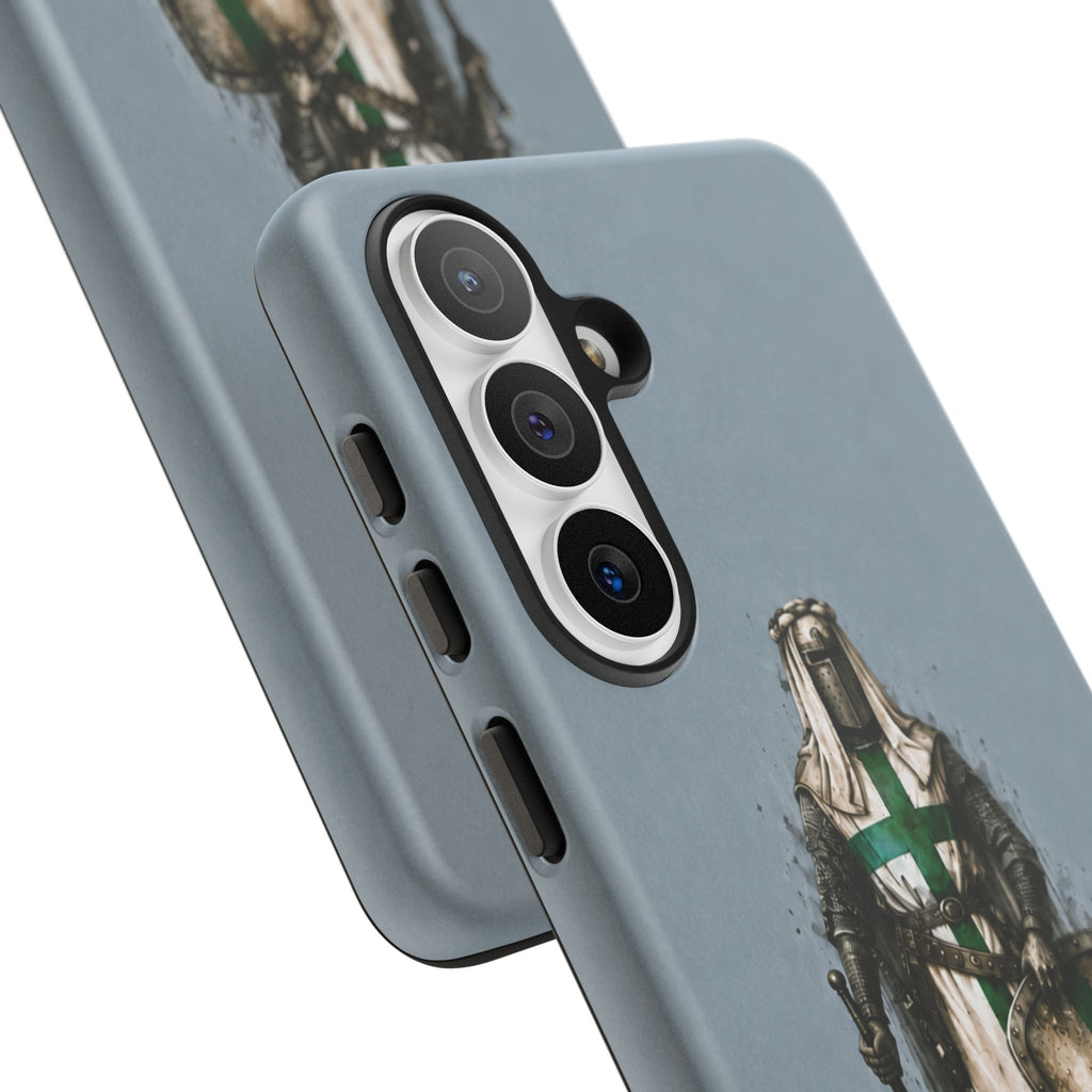 Knight Of The Order Of Saint Lazarus Phone Case | Faded Steel Blue