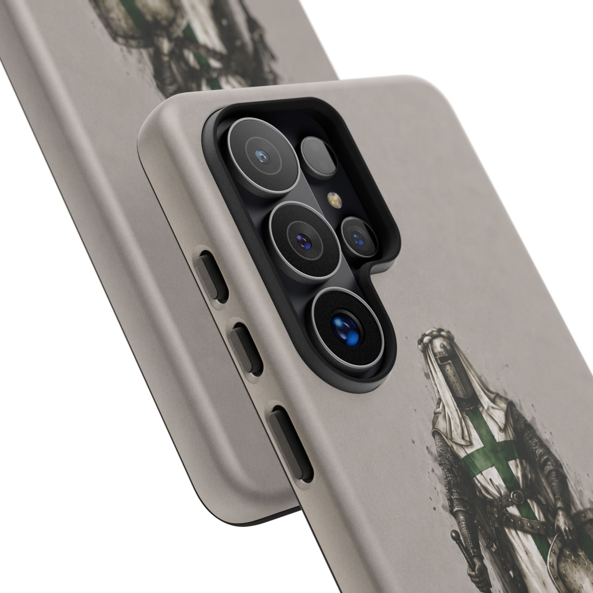 Knight Of The Order Of Saint Lazarus Phone Case | Stone Grey