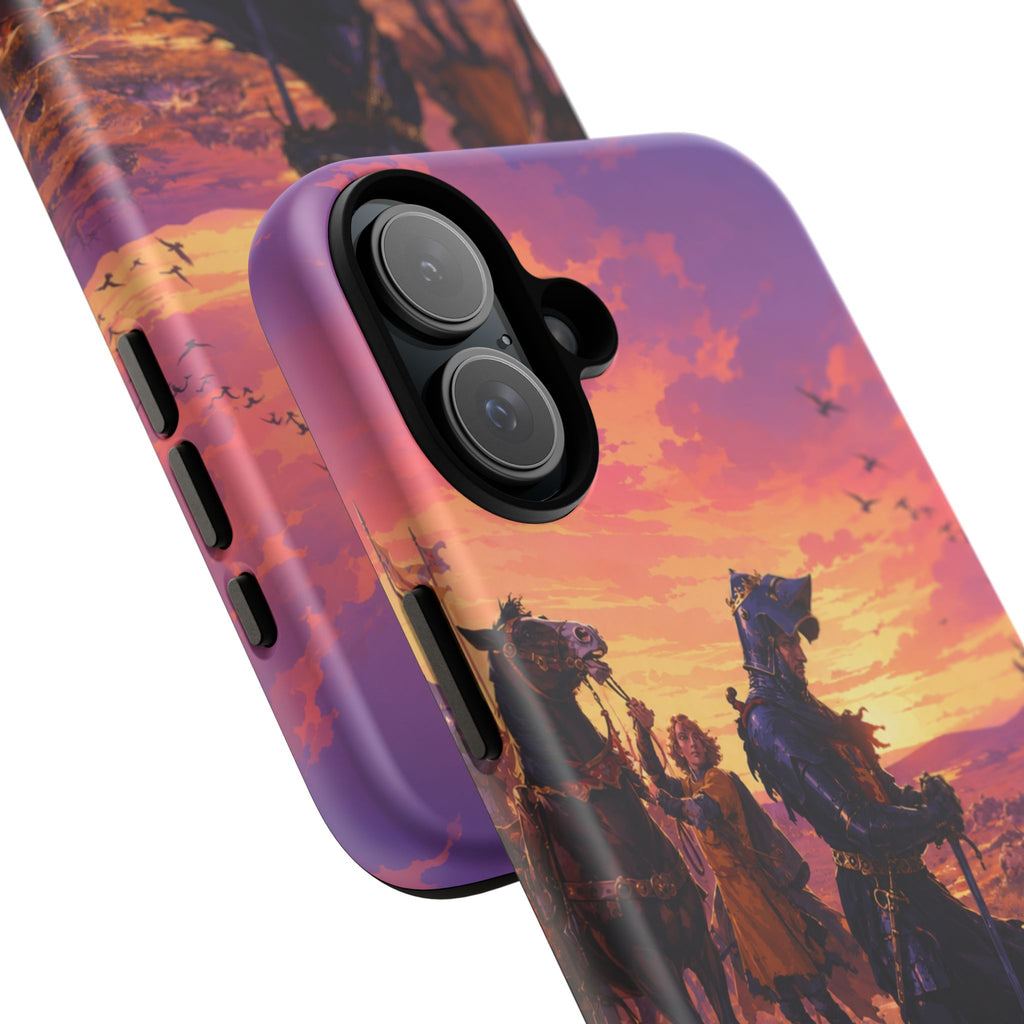 Medieval Knight Phone Cases In The GTA VI Art Style