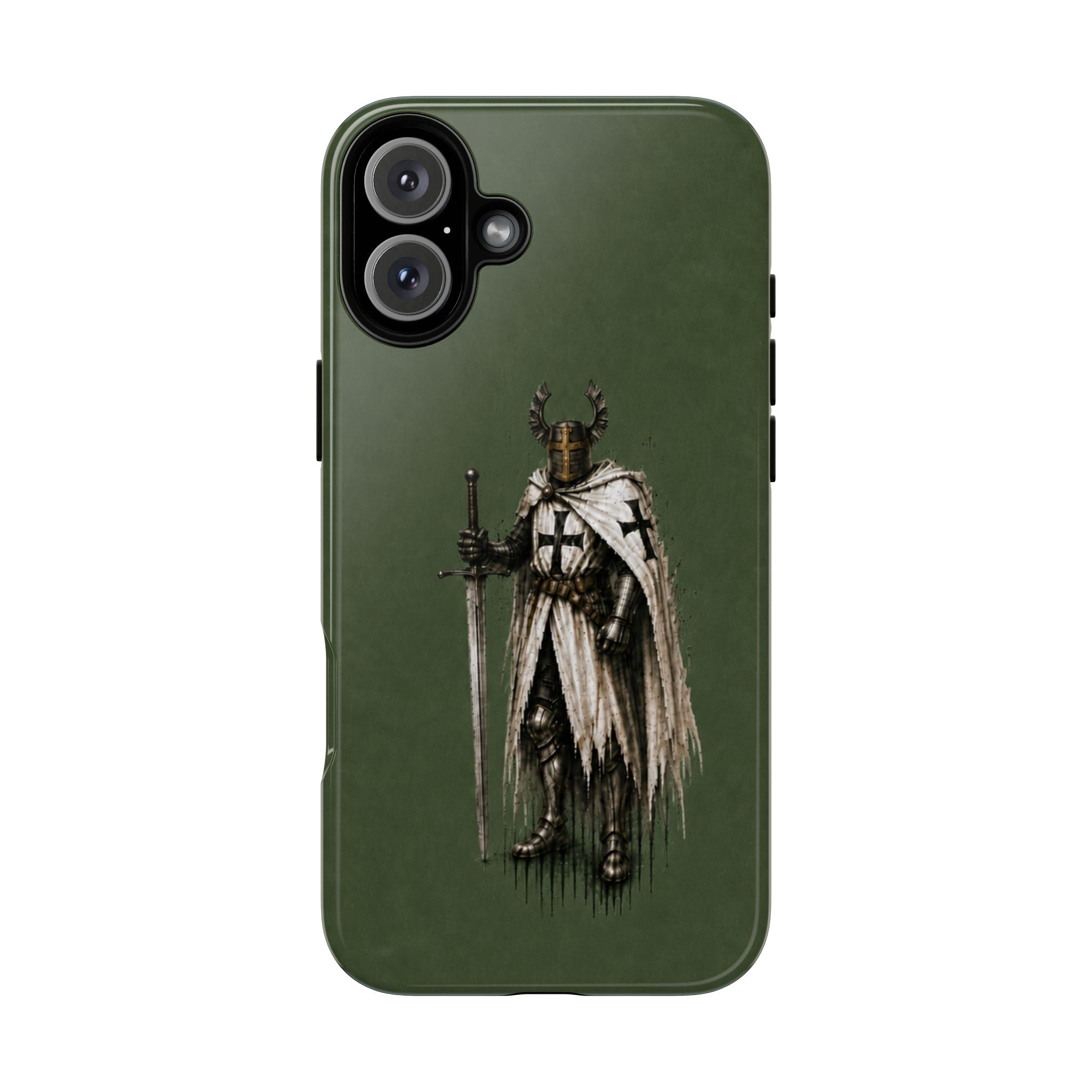 Knight Of The Teutonic Order Phone Case I Forest Green