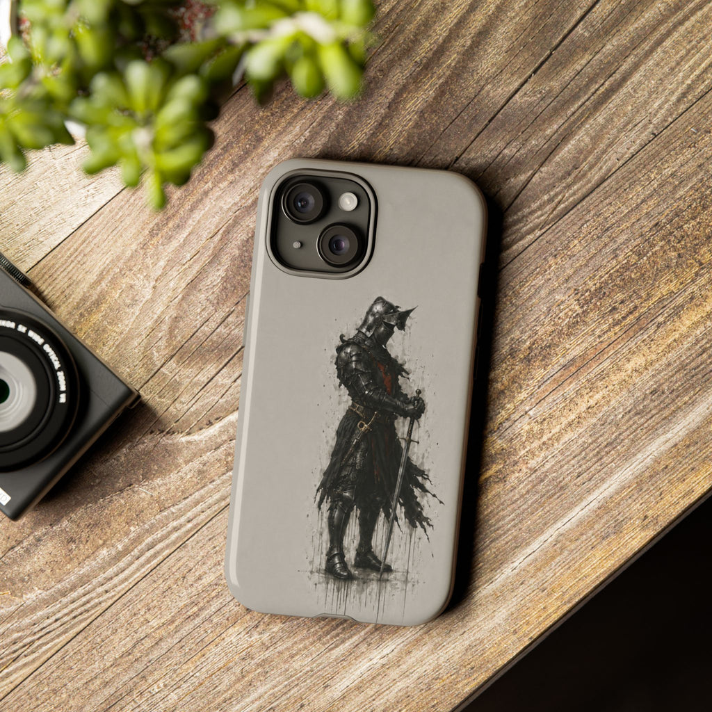 The Black Prince Phone Case | Stone Grey