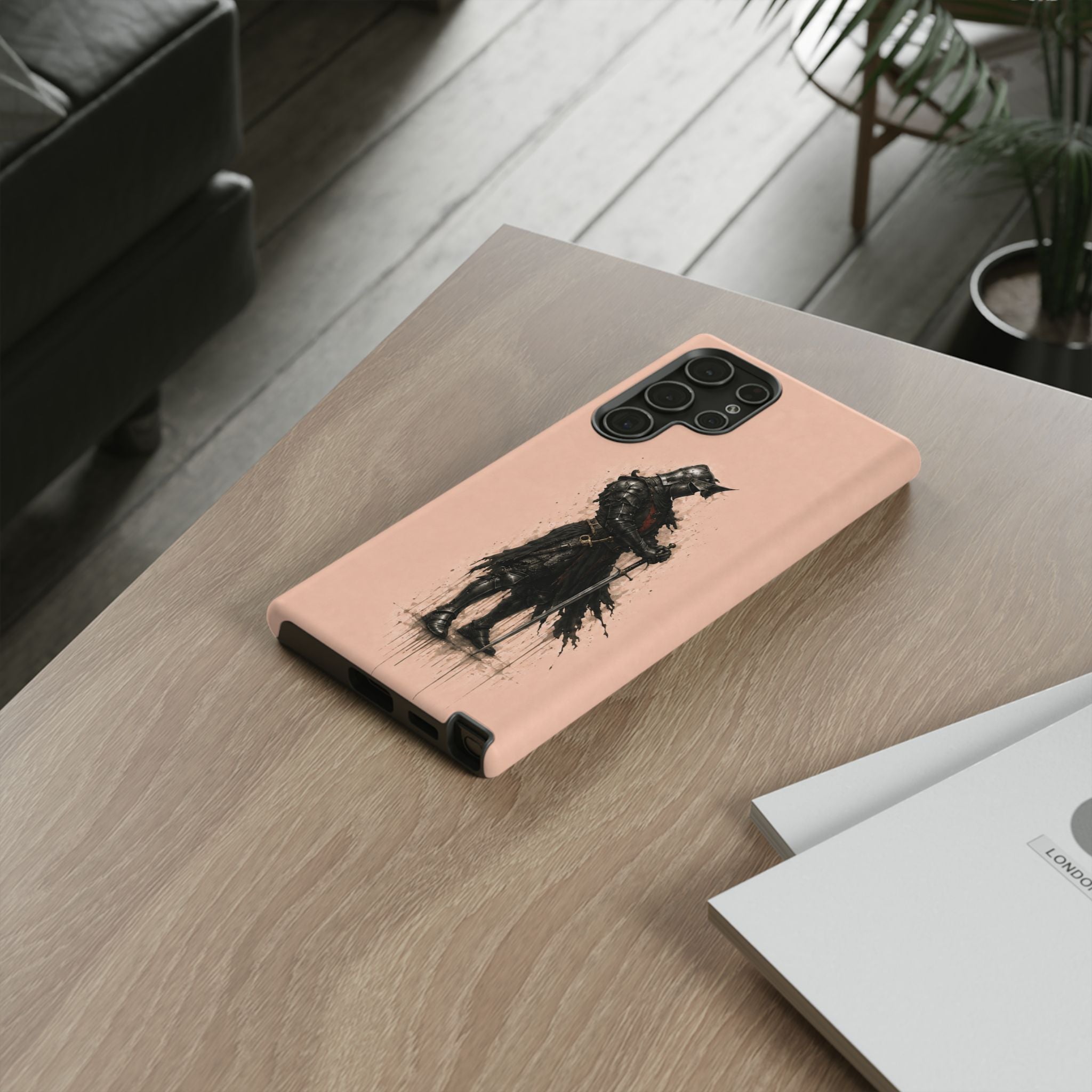 The Black Prince Phone Case | Blush Parchment
