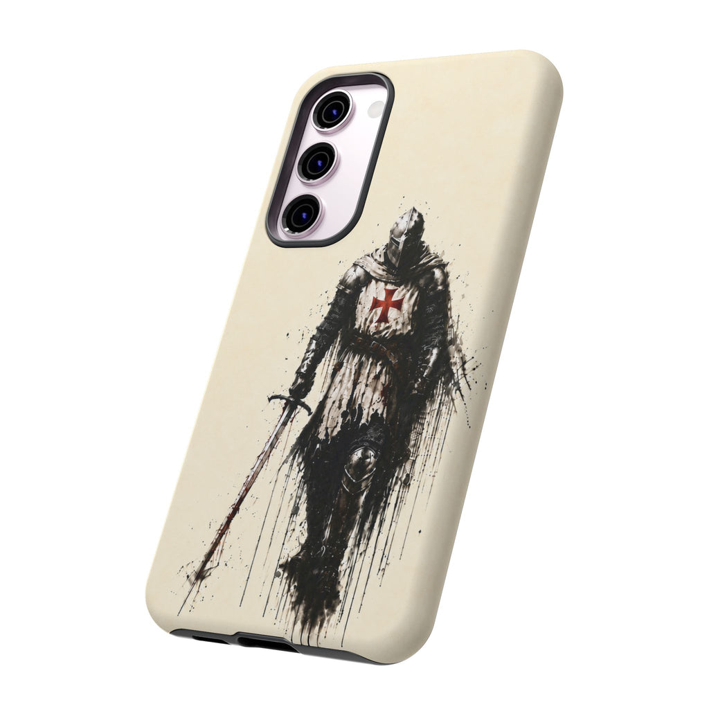 Knight Of The Templar Order Phone Case | Parchment Ivory