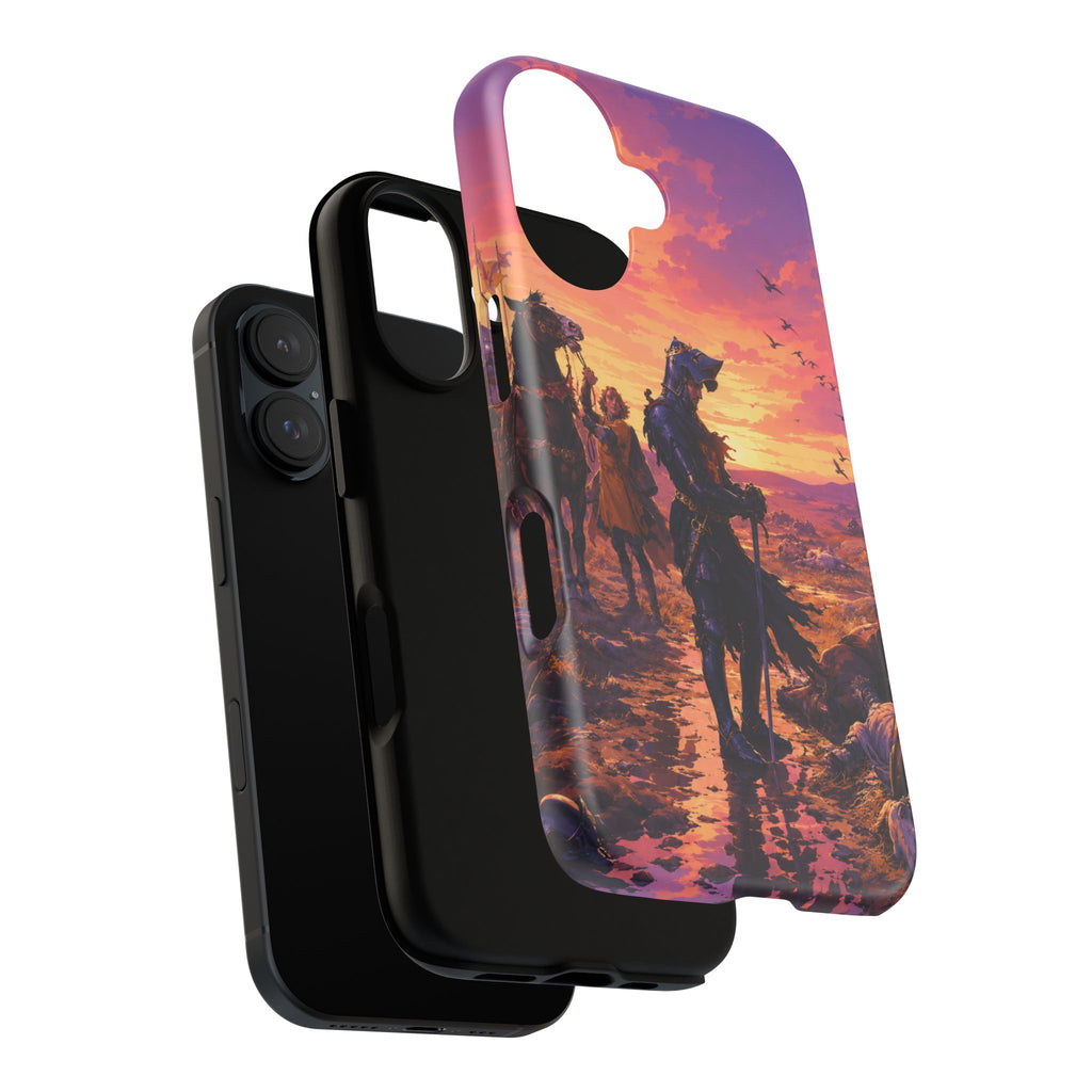 Medieval Knight Phone Cases In The GTA VI Art Style