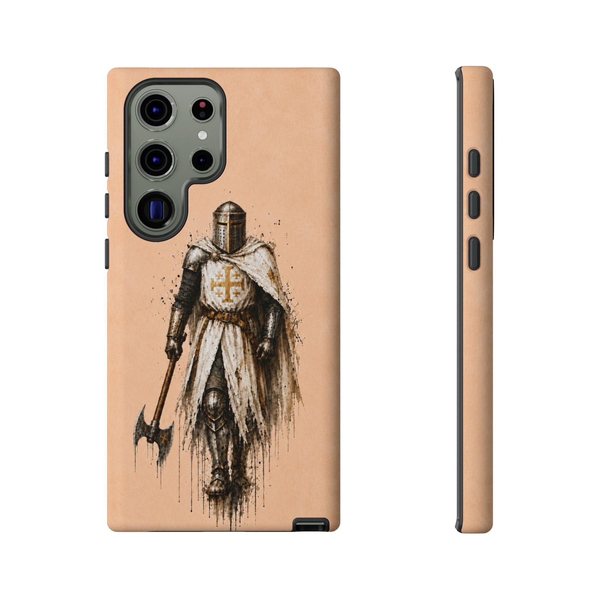 Knight Of The Kingdom Of Jerusalem Phone Case | Peach
