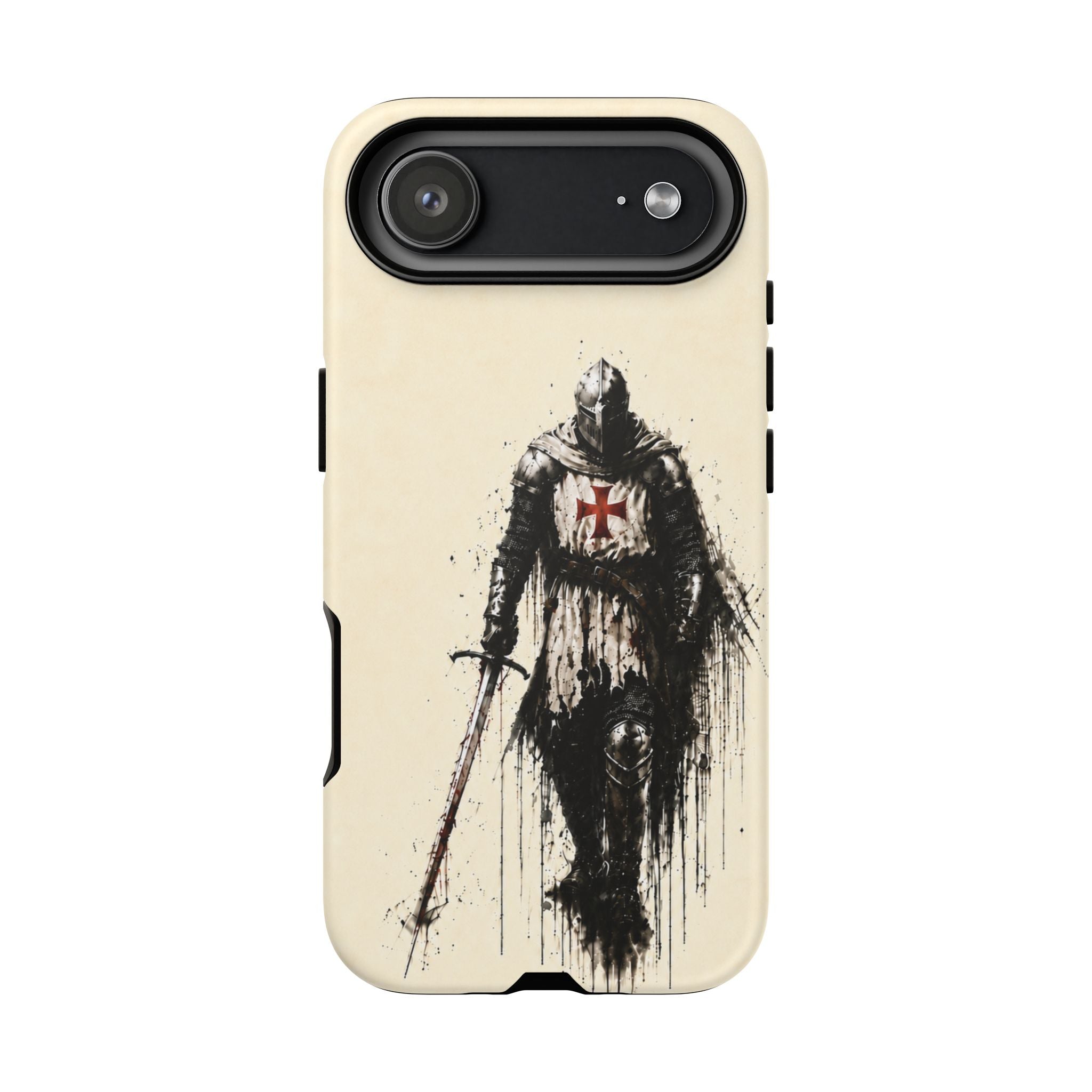 Knight Of The Templar Order Phone Case | Parchment Ivory