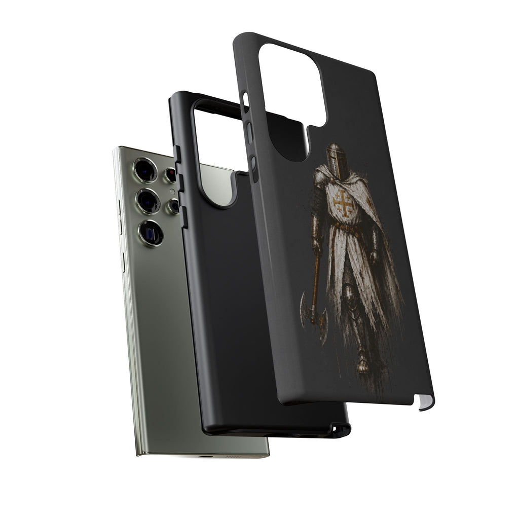 Knight Of The Kingdom Of Jerusalem Phone Case | Charcoal Grey