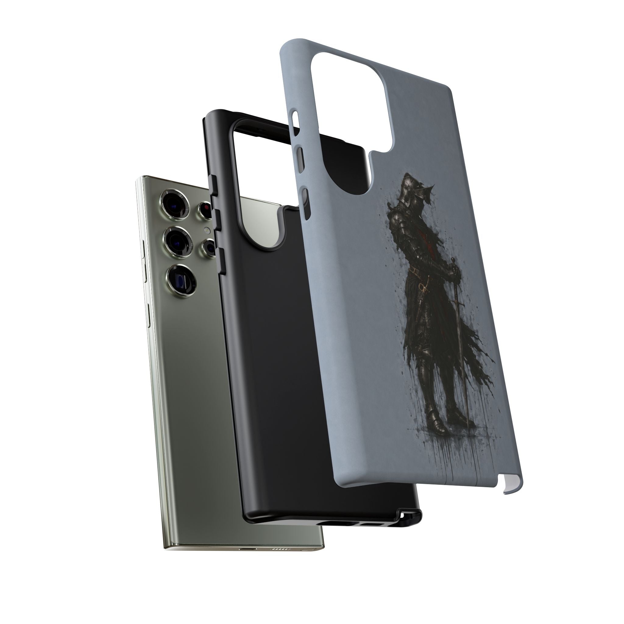 The Black Prince Phone Case I Faded Steel Blue