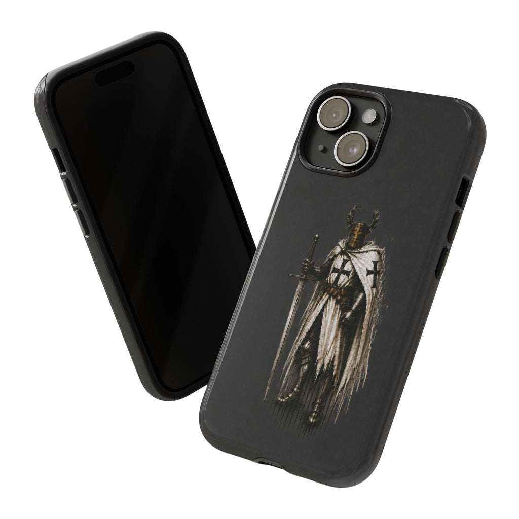 Knight Of The Teutonic Order Phone Case | Charcoal Grey