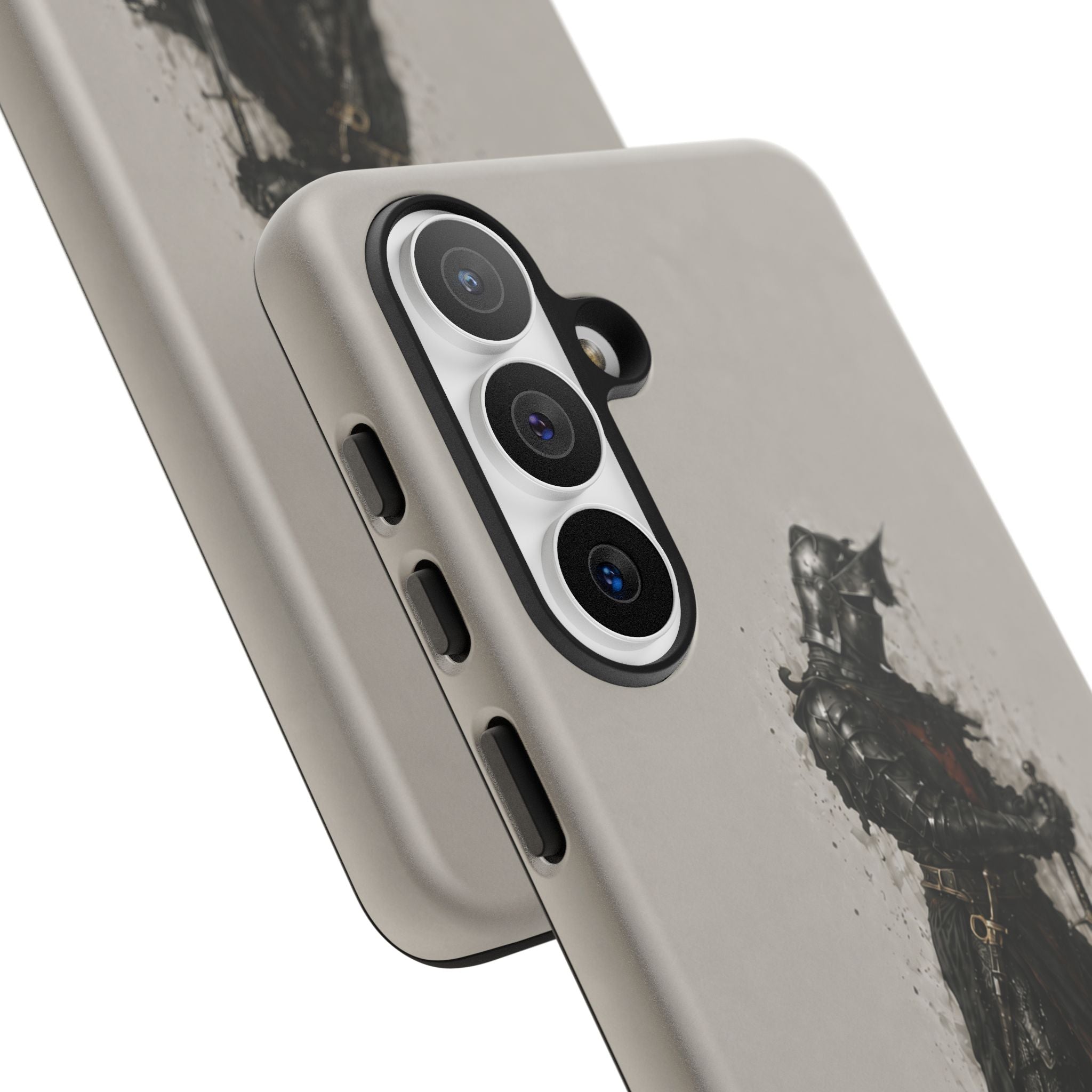 The Black Prince Phone Case | Stone Grey