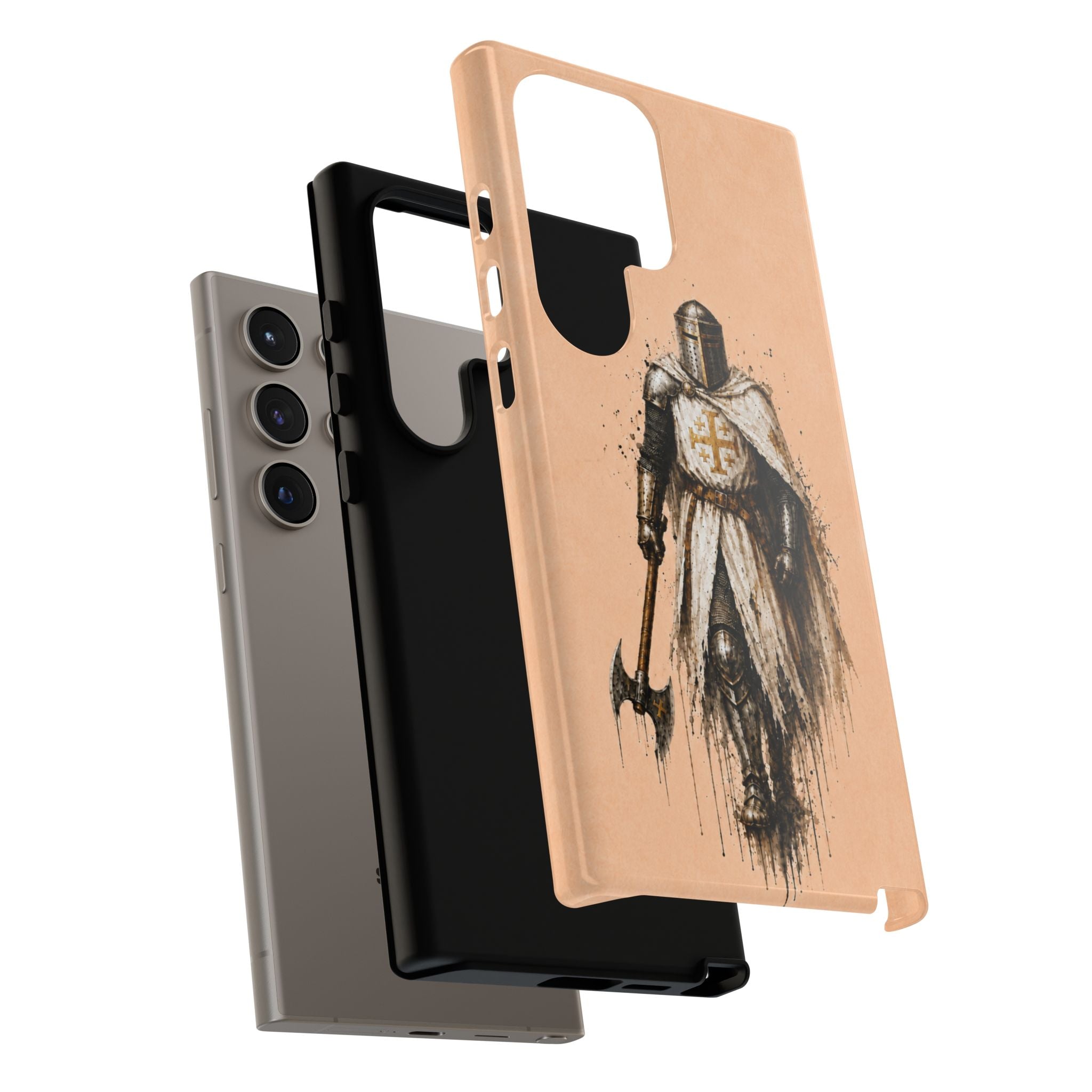 Knight Of The Kingdom Of Jerusalem Phone Case | Peach