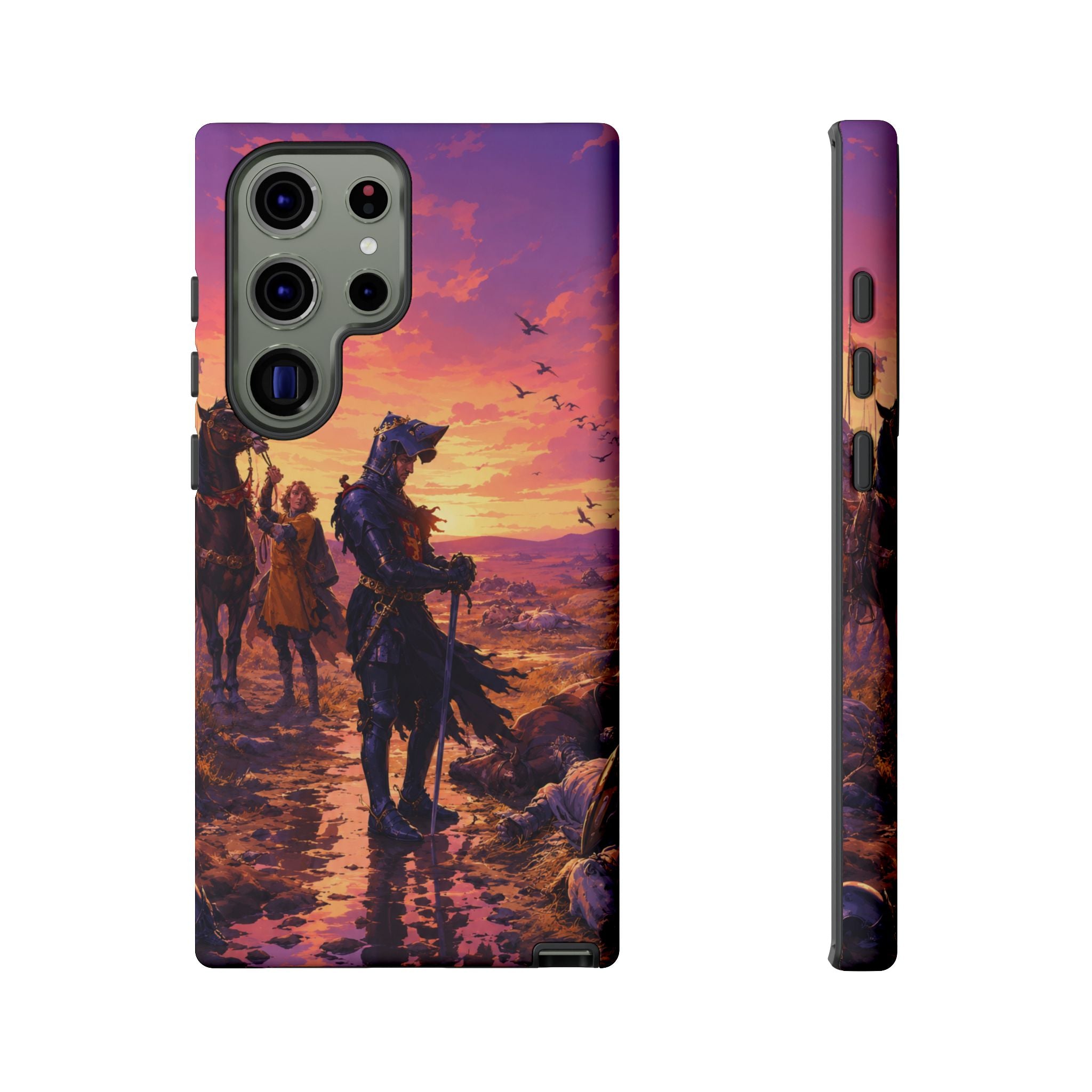 Medieval Knight Phone Cases In The GTA VI Art Style