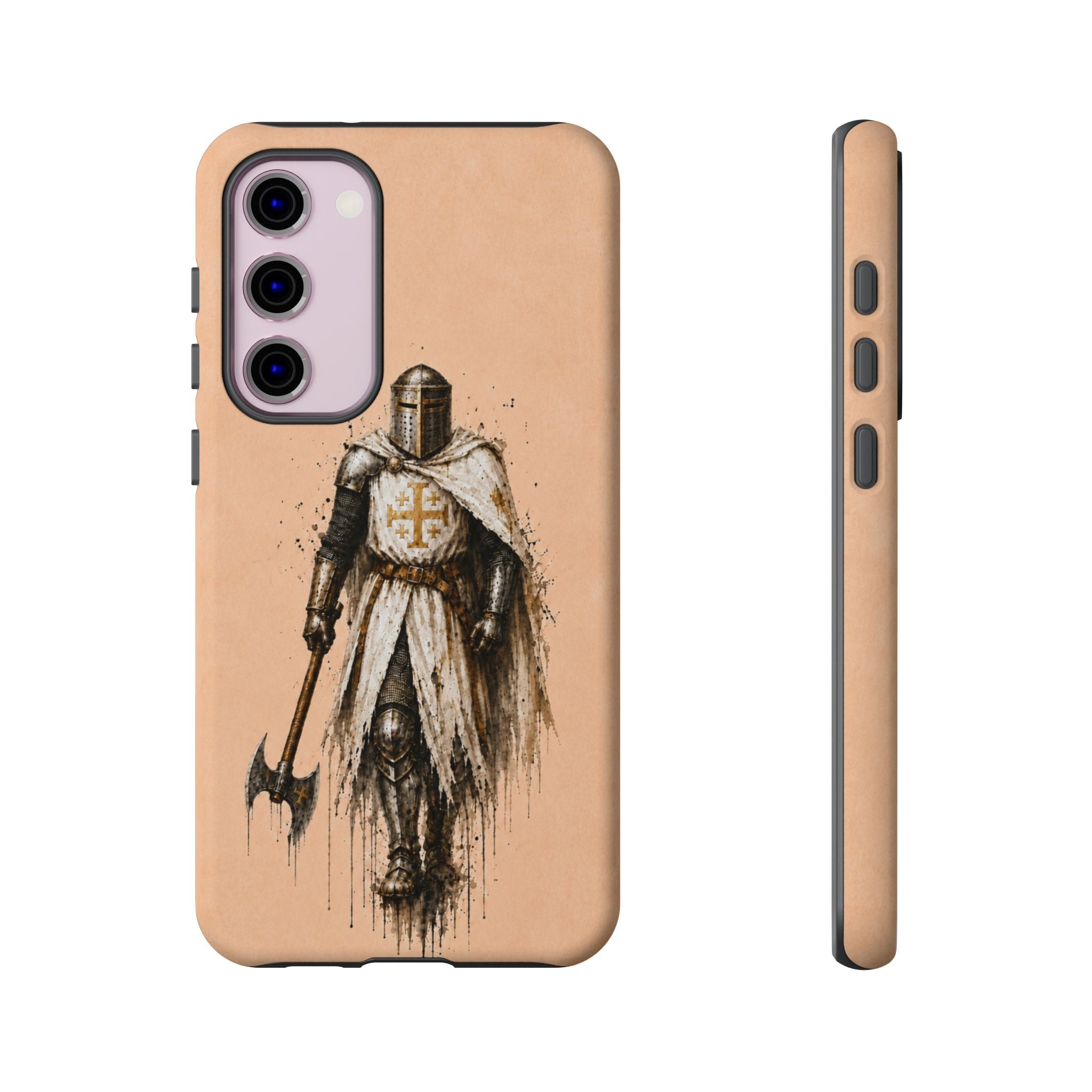 Knight Of The Kingdom Of Jerusalem Phone Case | Peach