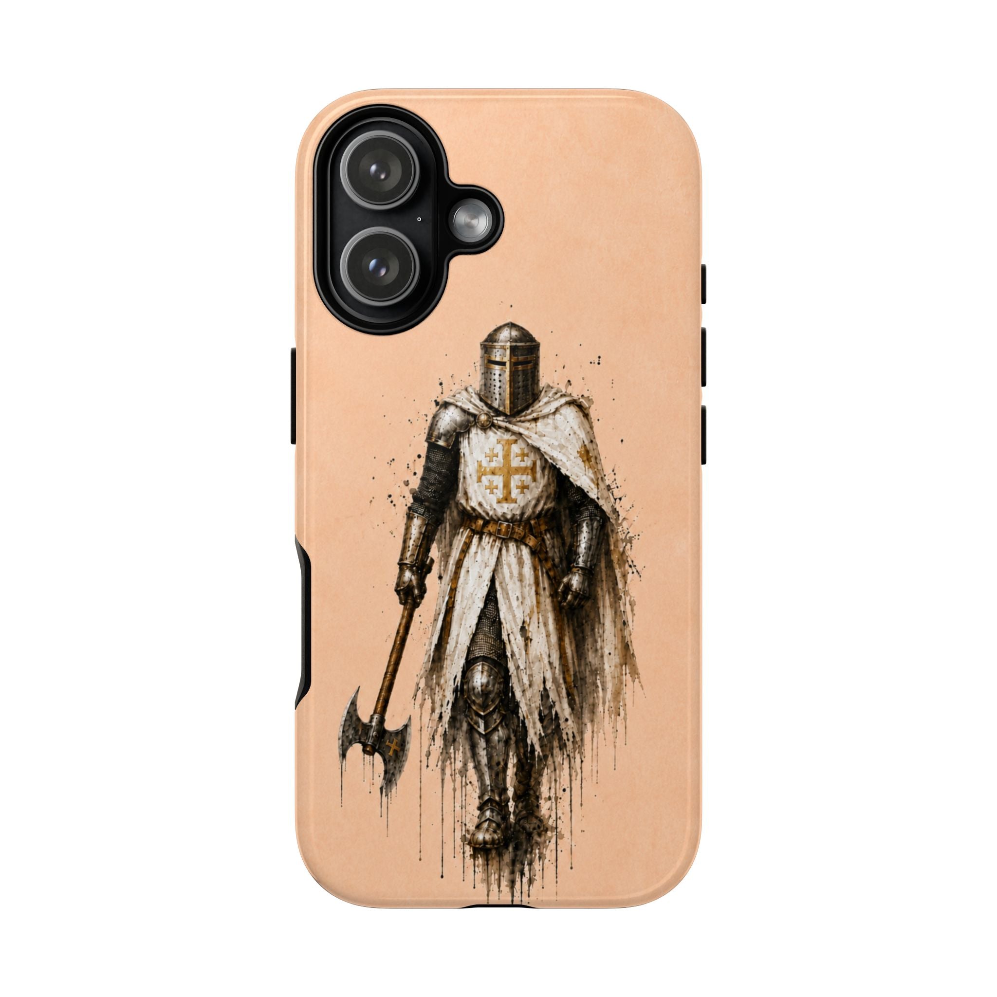Knight Of The Kingdom Of Jerusalem Phone Case | Peach