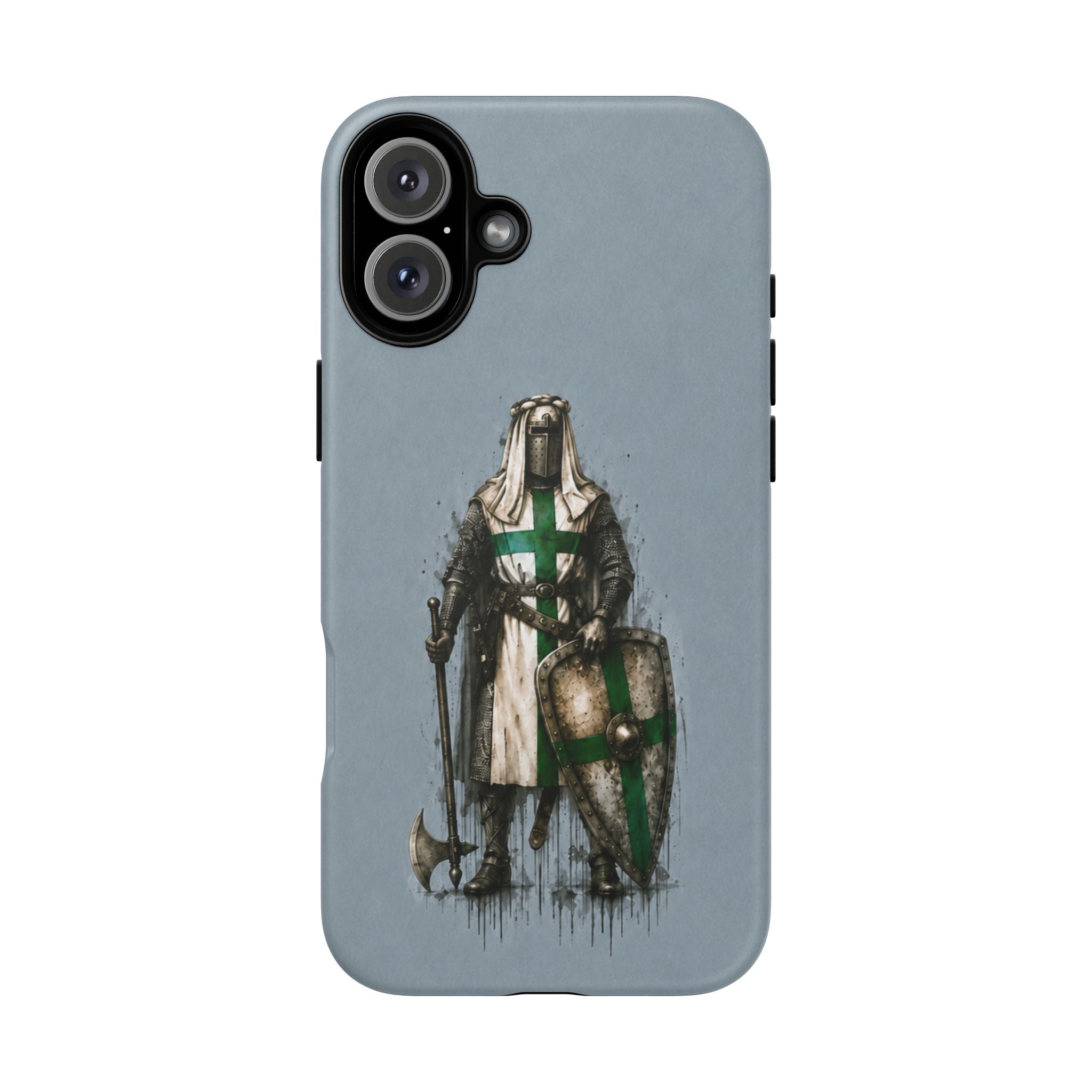 Knight Of The Order Of Saint Lazarus Phone Case | Faded Steel Blue
