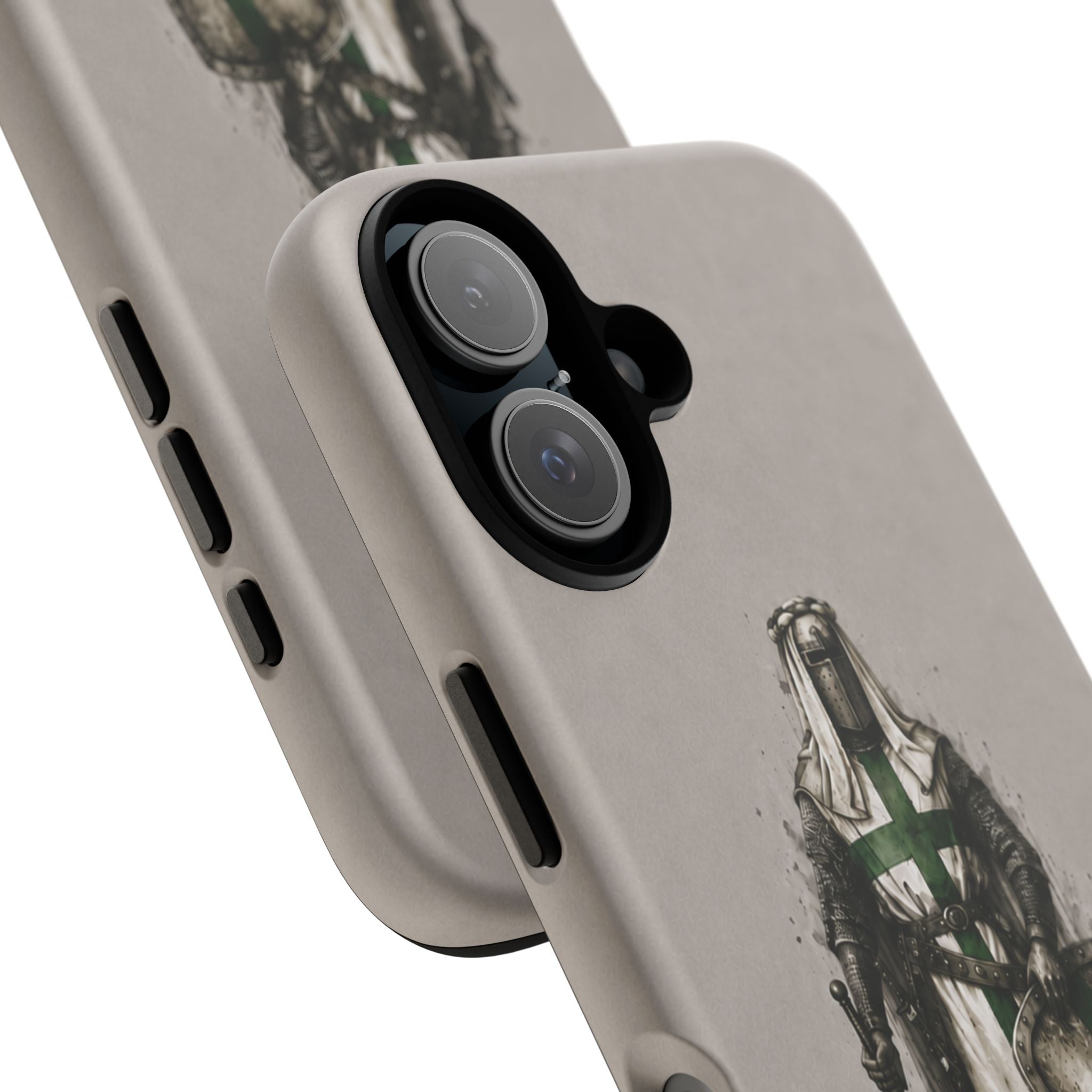 Knight Of The Order Of Saint Lazarus Phone Case | Stone Grey