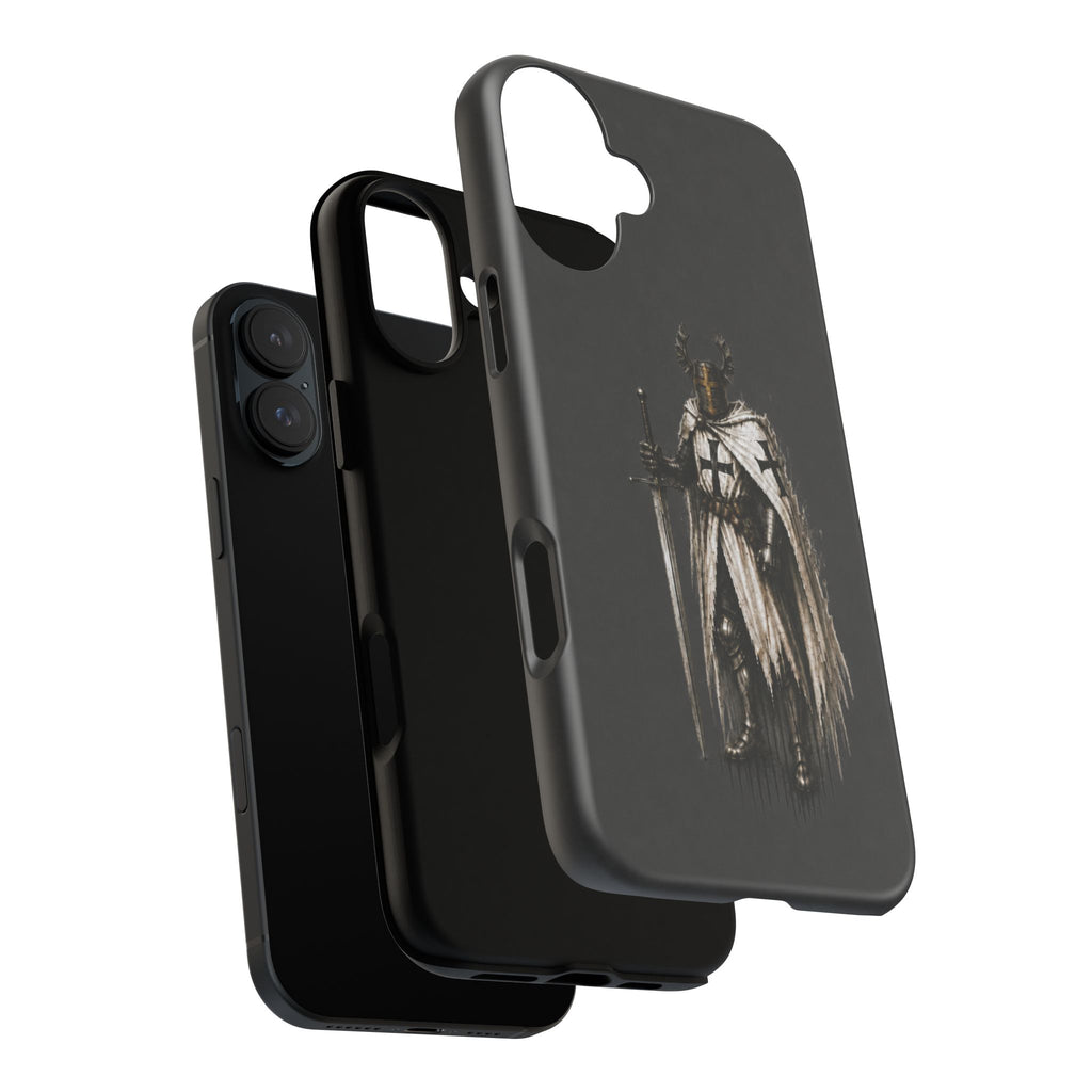 Knight Of The Teutonic Order Phone Case | Charcoal Grey