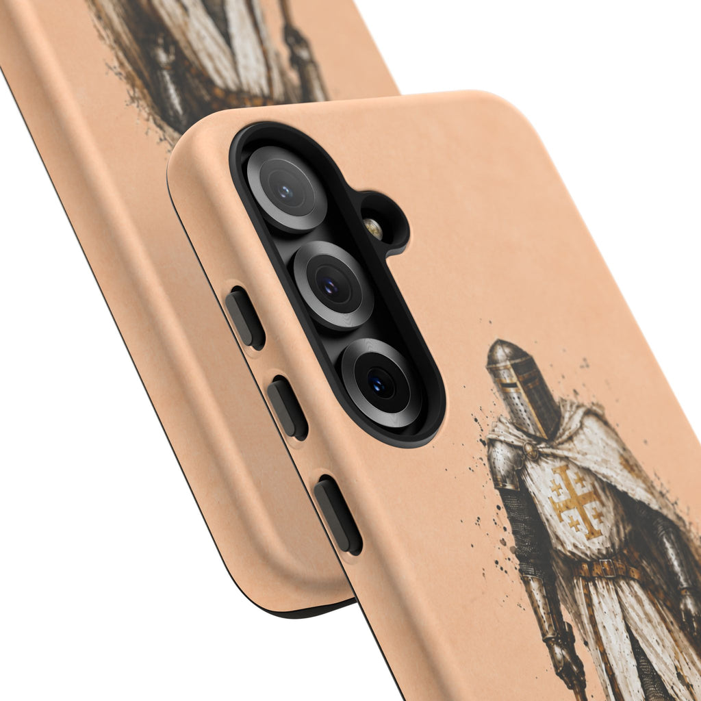 Knight Of The Kingdom Of Jerusalem Phone Case | Peach