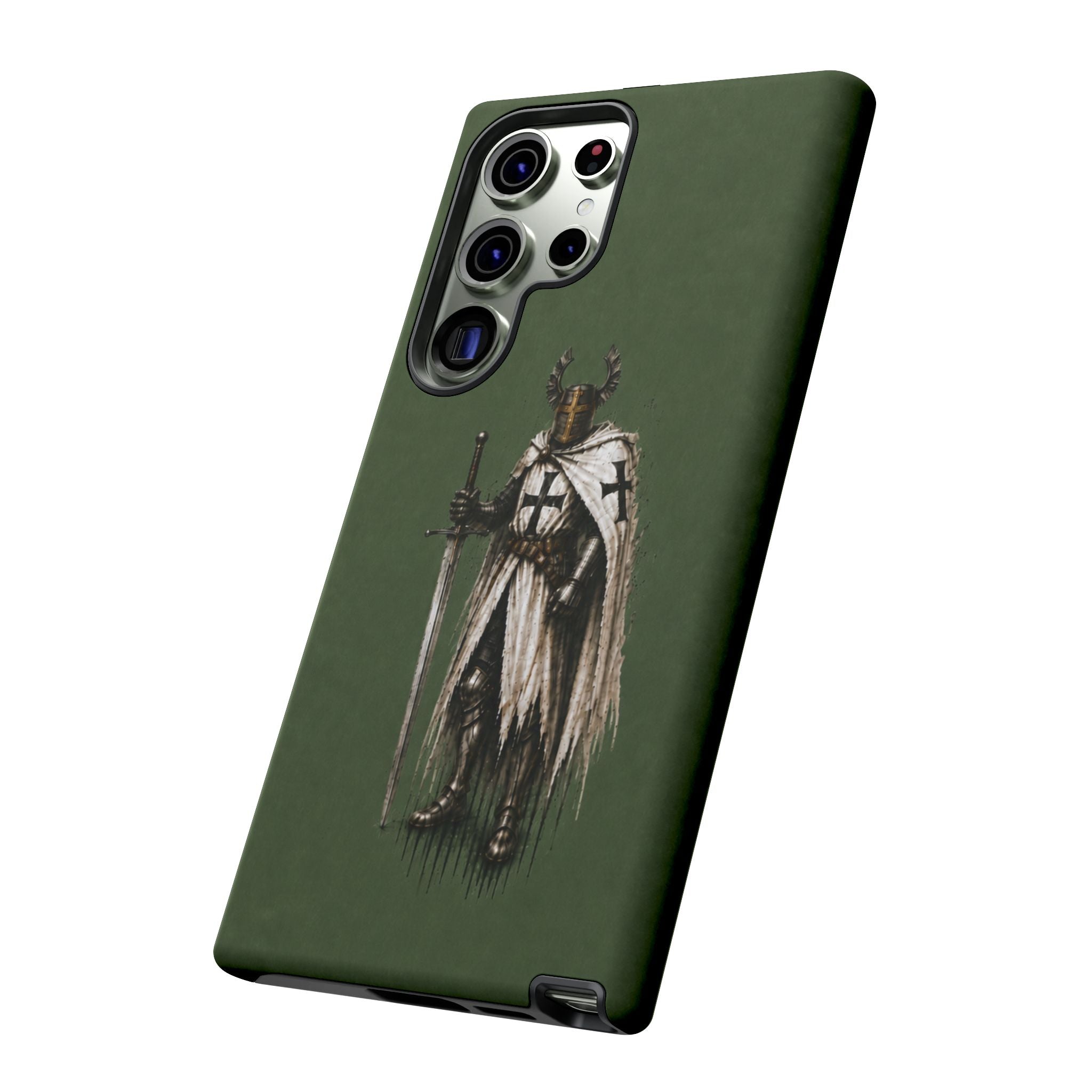 Knight Of The Teutonic Order Phone Case I Forest Green