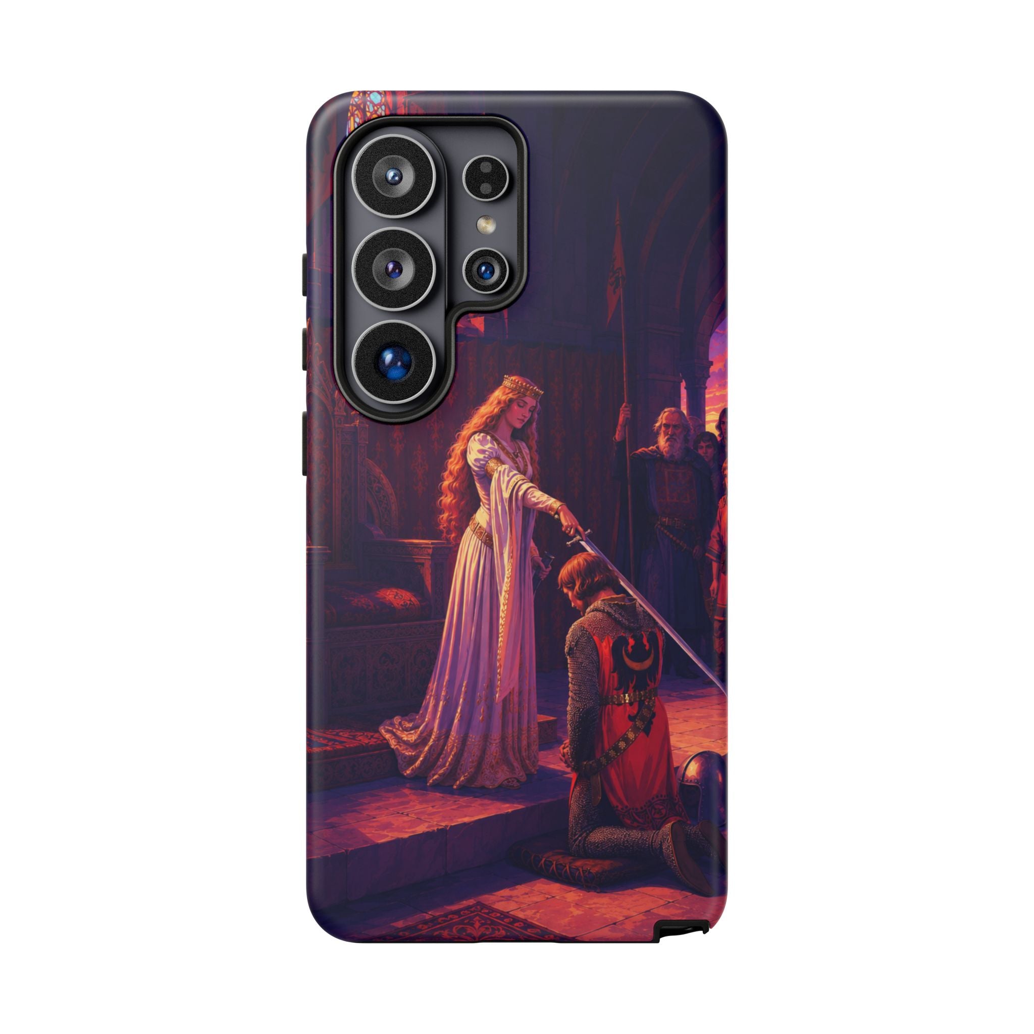 Medieval Knight Knighthood Ceremony phone case | Tough Cases