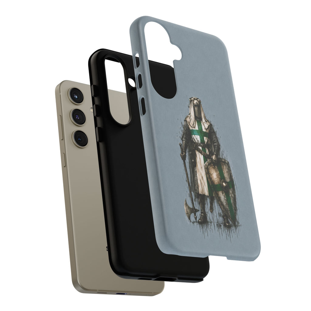Knight Of The Order Of Saint Lazarus Phone Case | Faded Steel Blue