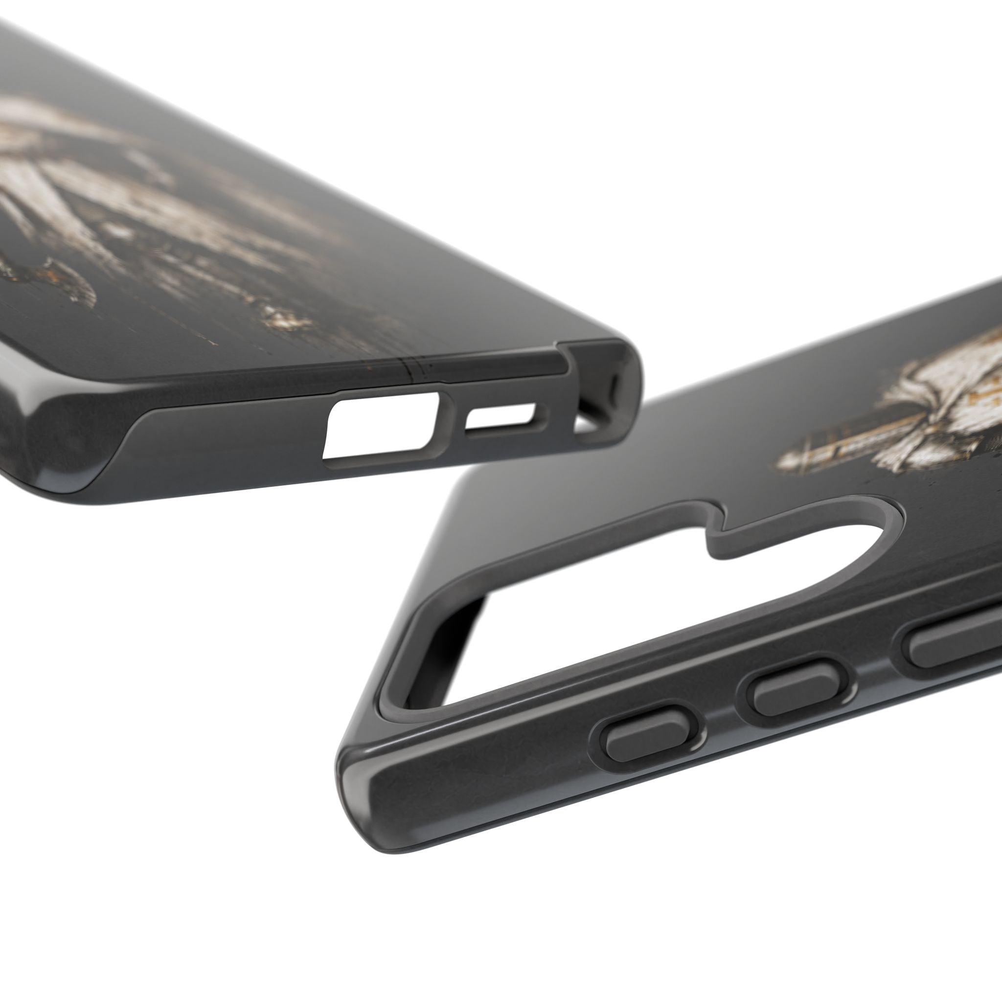 Knight Of The Kingdom Of Jerusalem Phone Case | Charcoal Grey