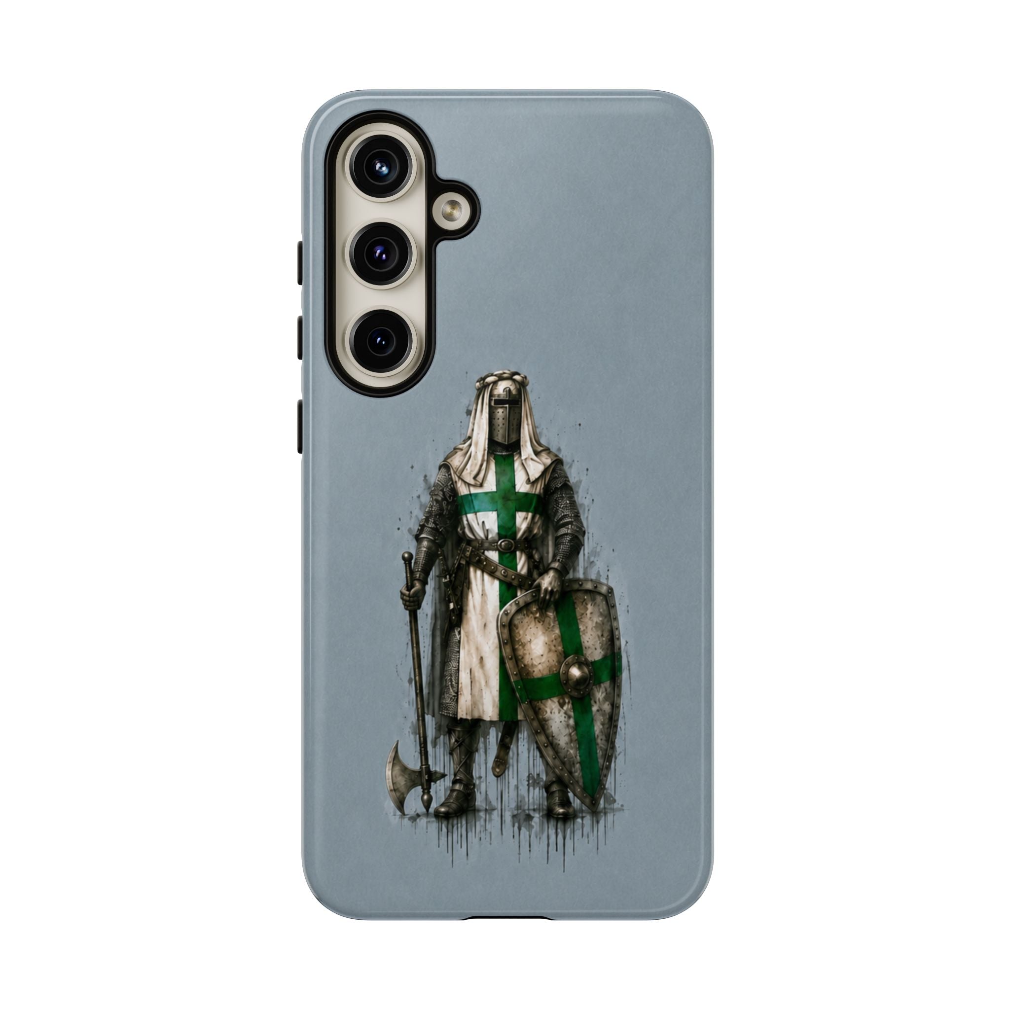 Knight Of The Order Of Saint Lazarus Phone Case | Faded Steel Blue