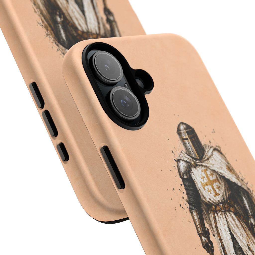 Knight Of The Kingdom Of Jerusalem Phone Case | Peach