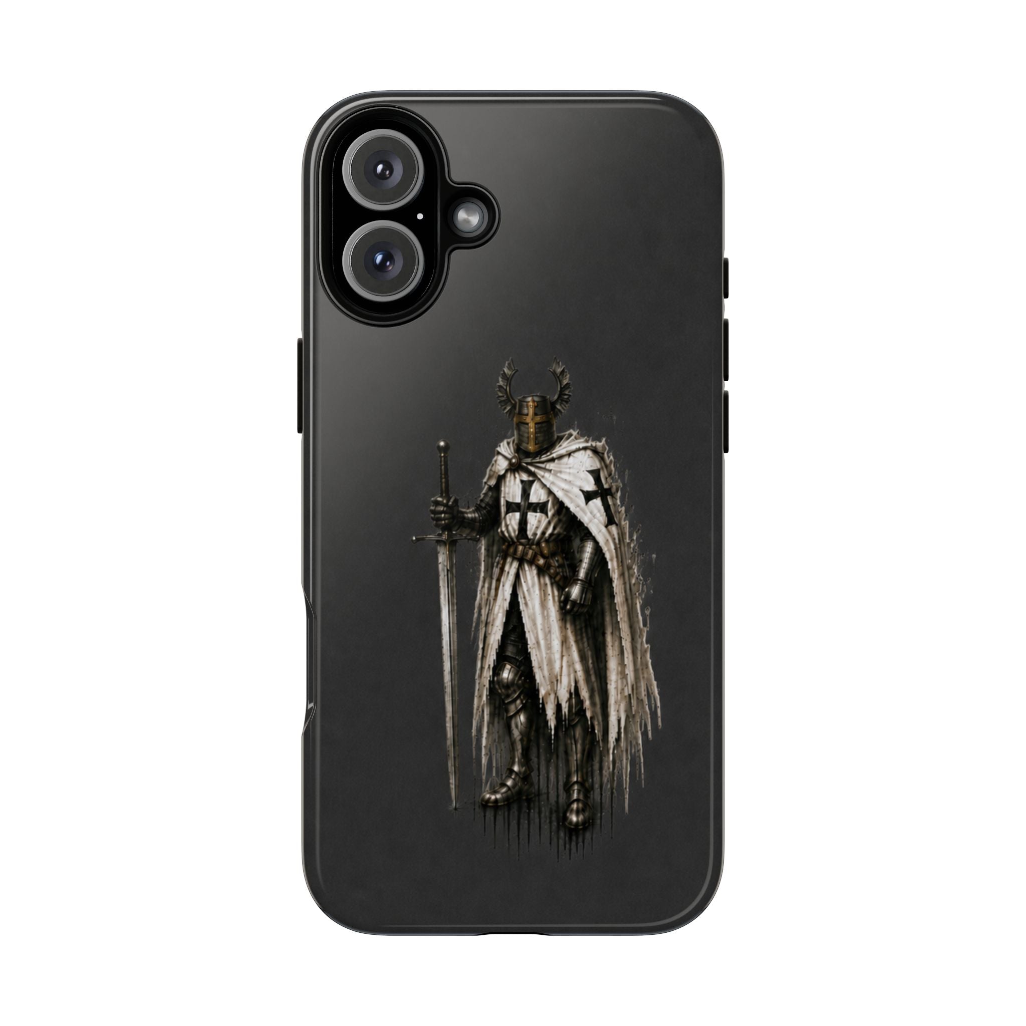Knight Of The Teutonic Order Phone Case | Charcoal Grey