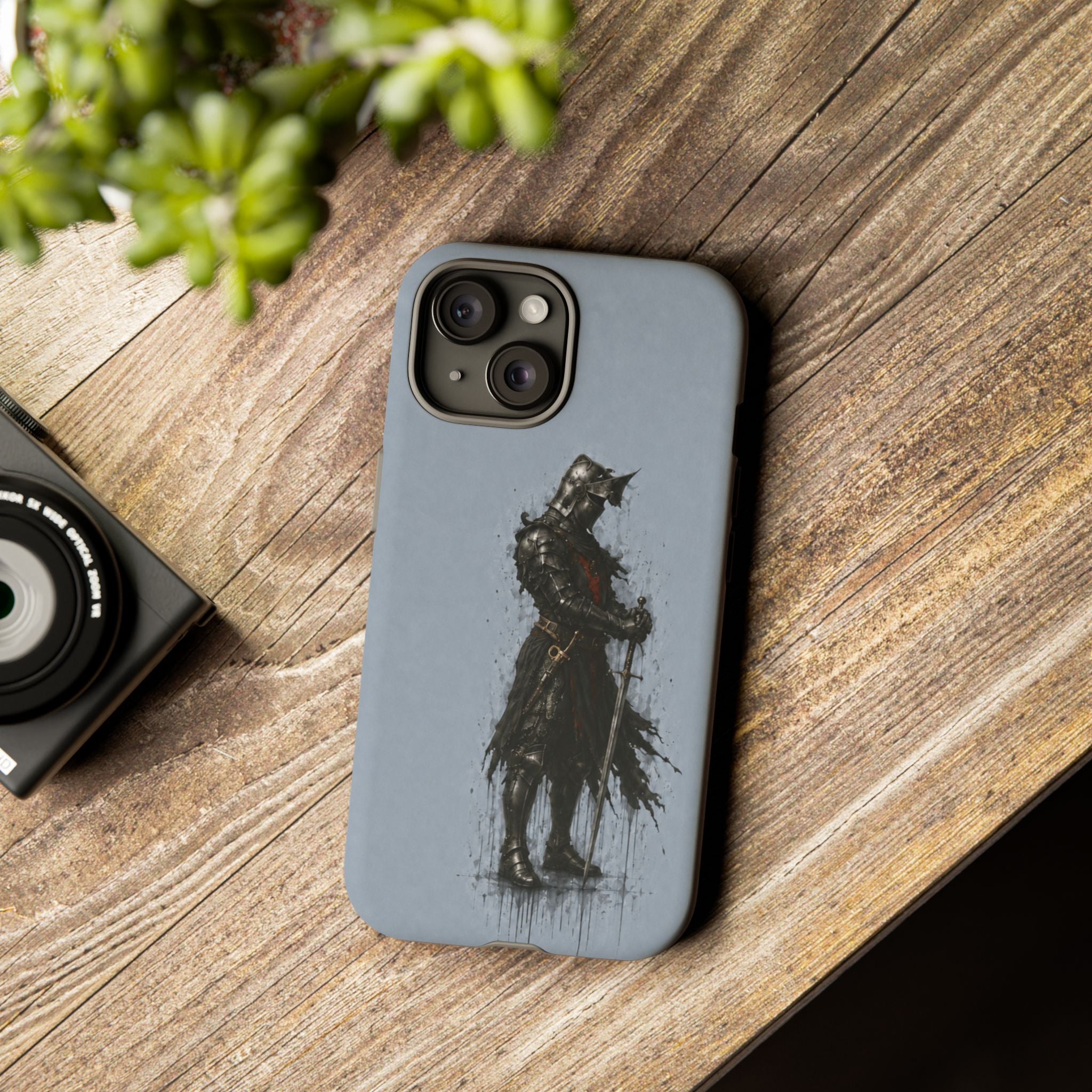 The Black Prince Phone Case I Faded Steel Blue