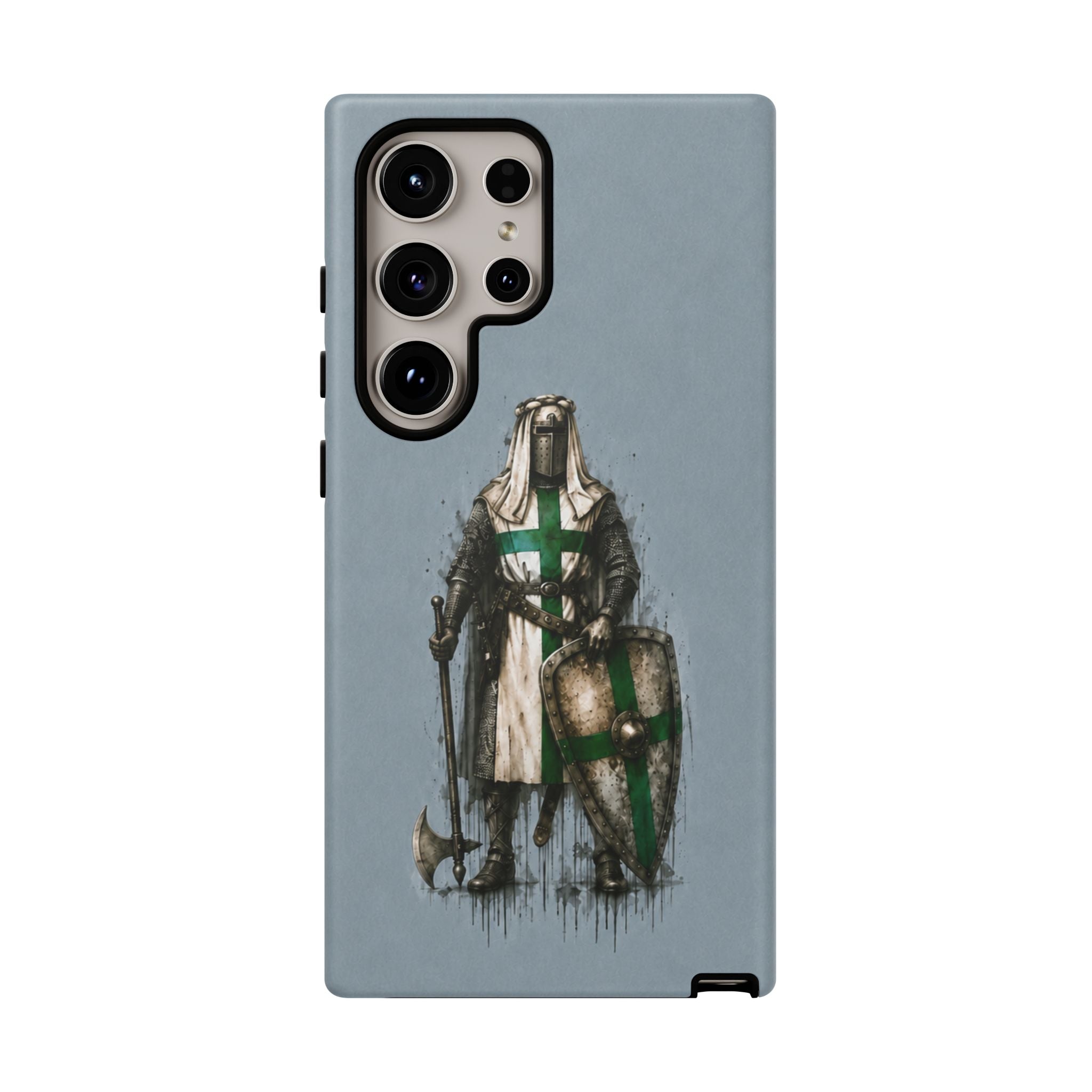 Knight Of The Order Of Saint Lazarus Phone Case | Faded Steel Blue