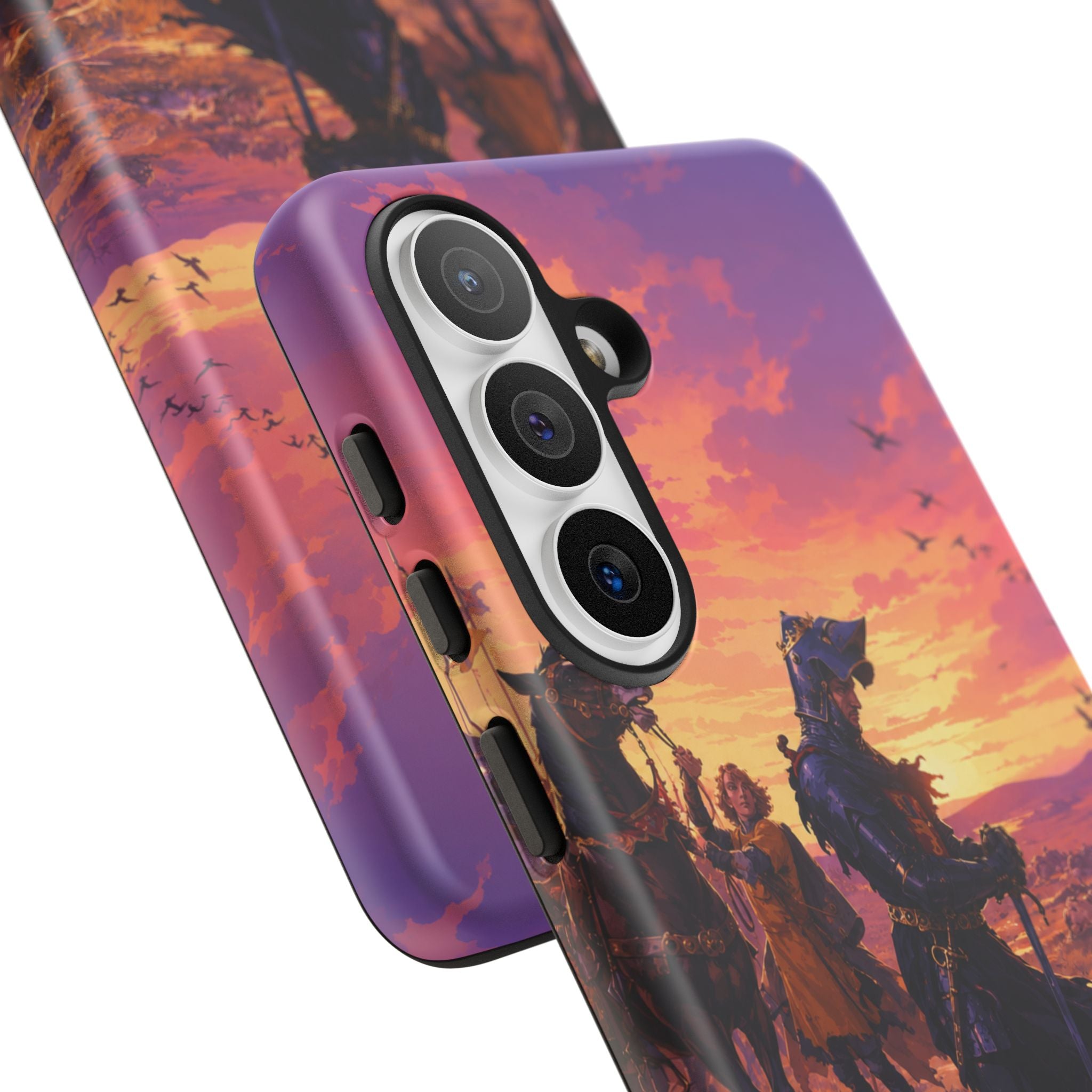 Medieval Knight Phone Cases In The GTA VI Art Style
