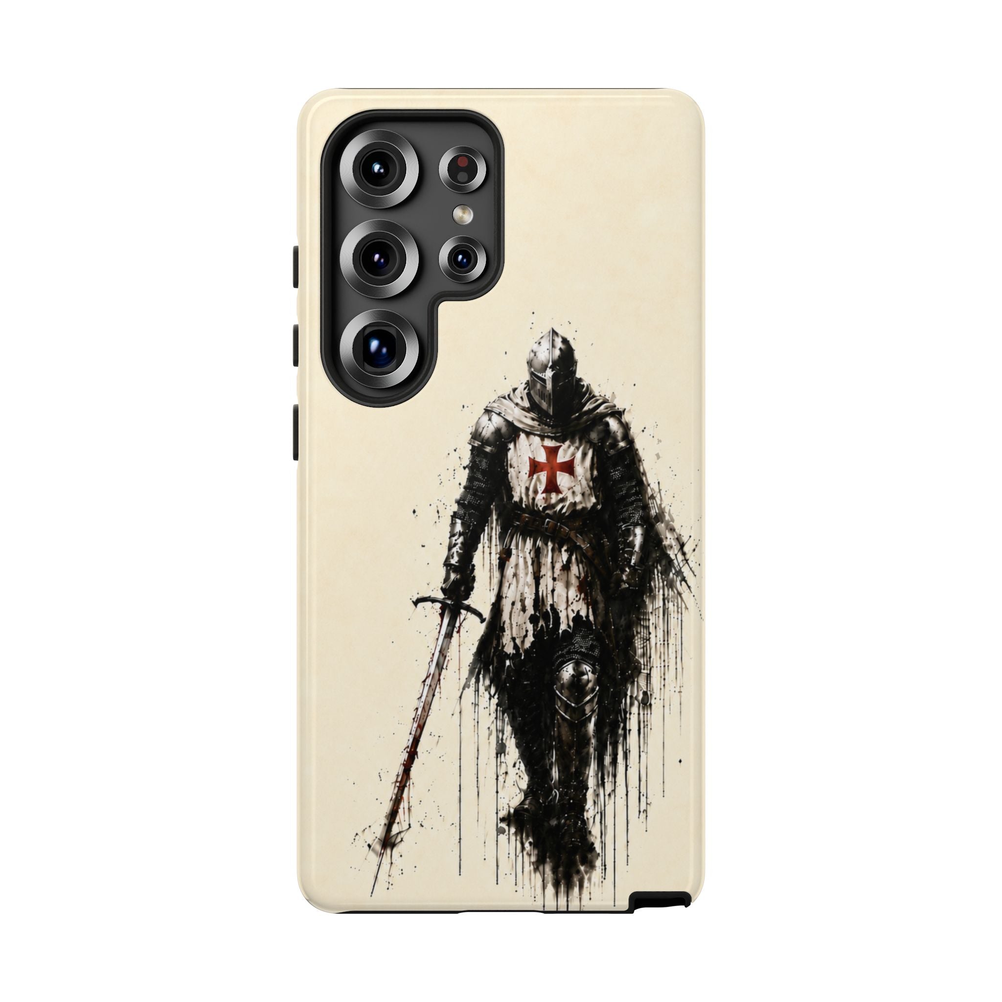 Knight Of The Templar Order Phone Case | Parchment Ivory