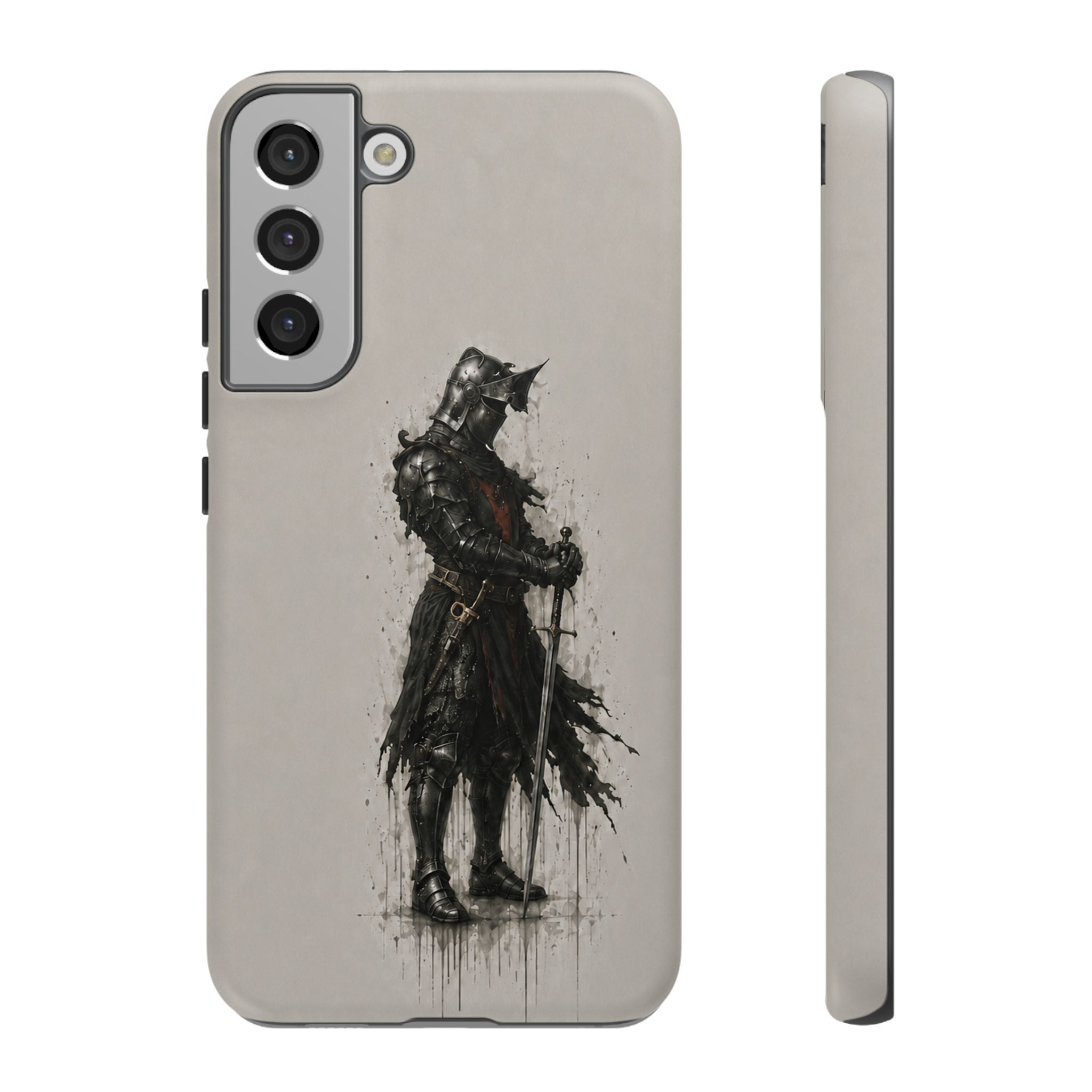 The Black Prince Phone Case | Stone Grey