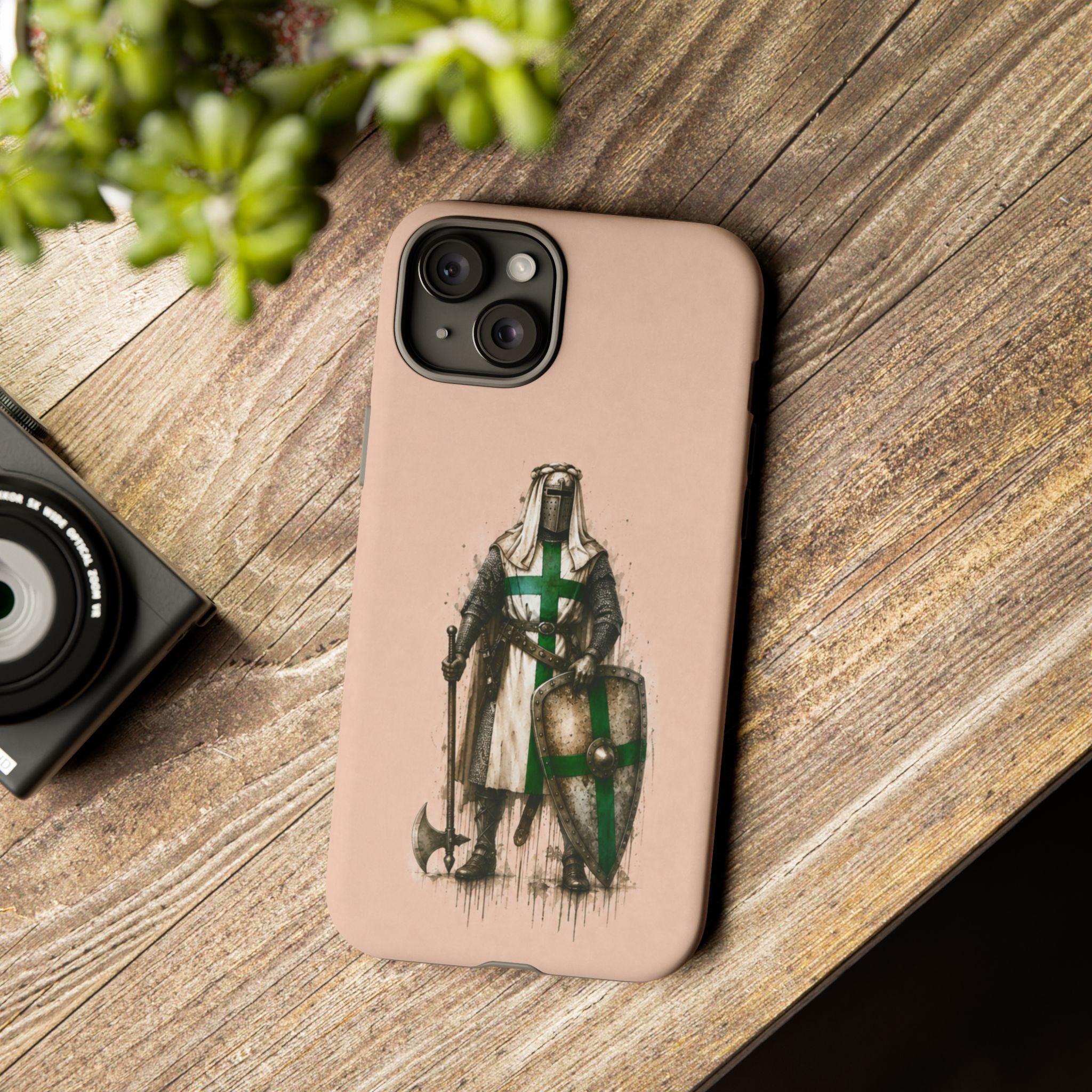Knight Of The Order Of Saint Lazarus Phone Case I Blush Parchment
