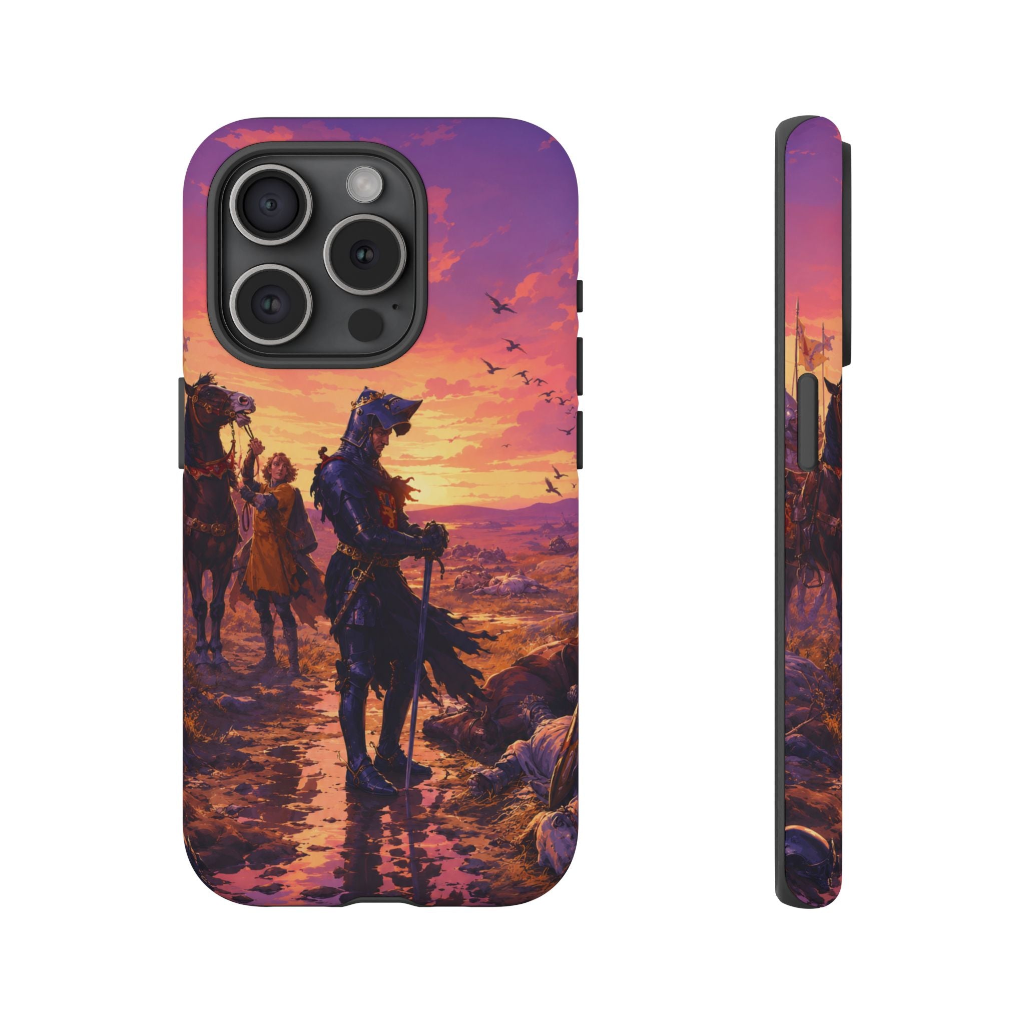 Medieval Knight Phone Cases In The GTA VI Art Style