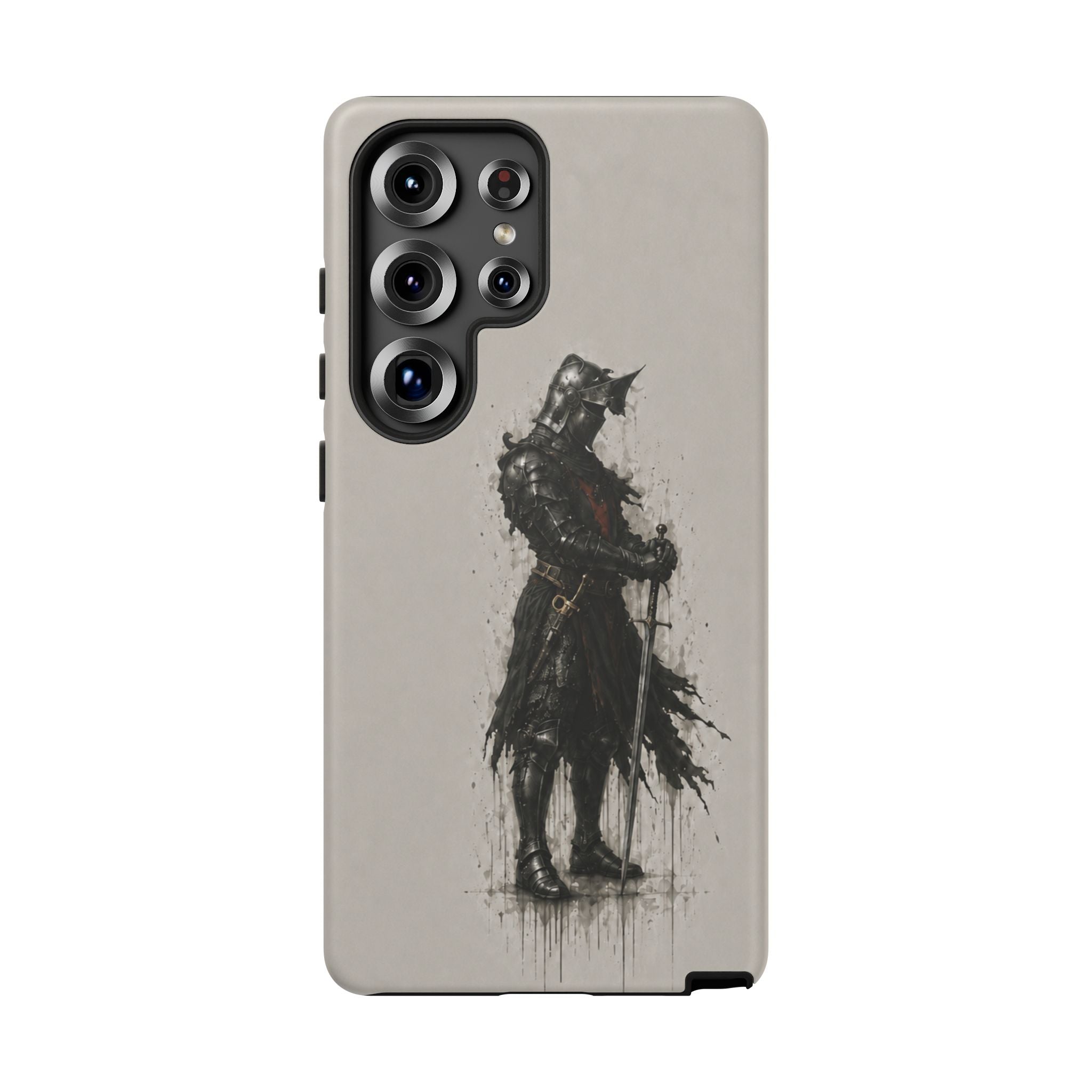 The Black Prince Phone Case | Stone Grey