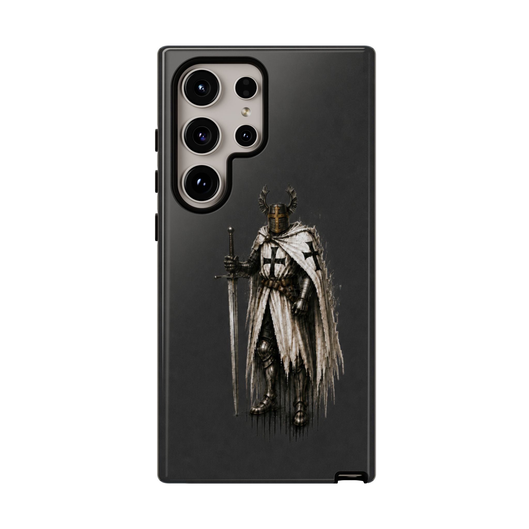 Knight Of The Teutonic Order Phone Case | Charcoal Grey