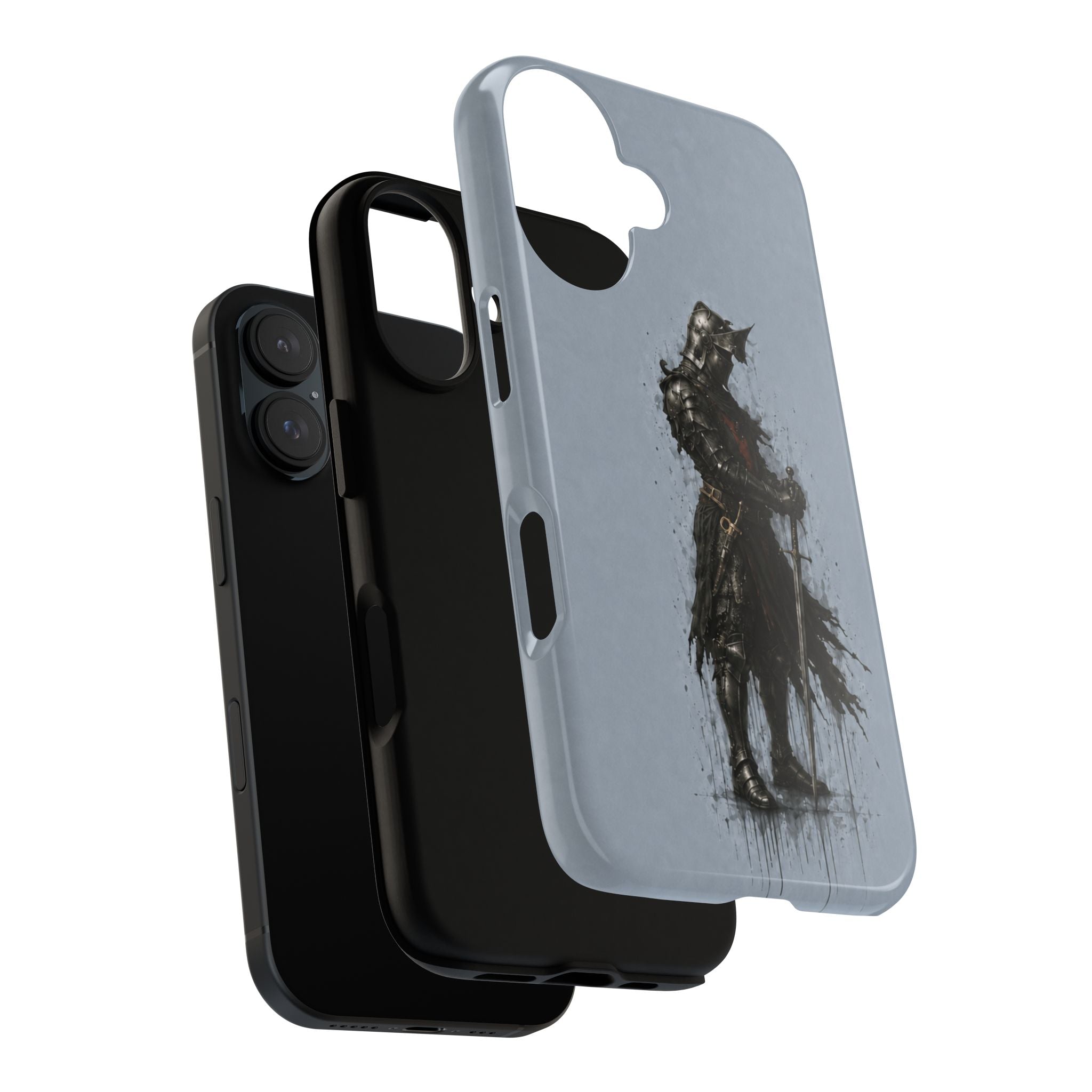 The Black Prince Phone Case I Faded Steel Blue
