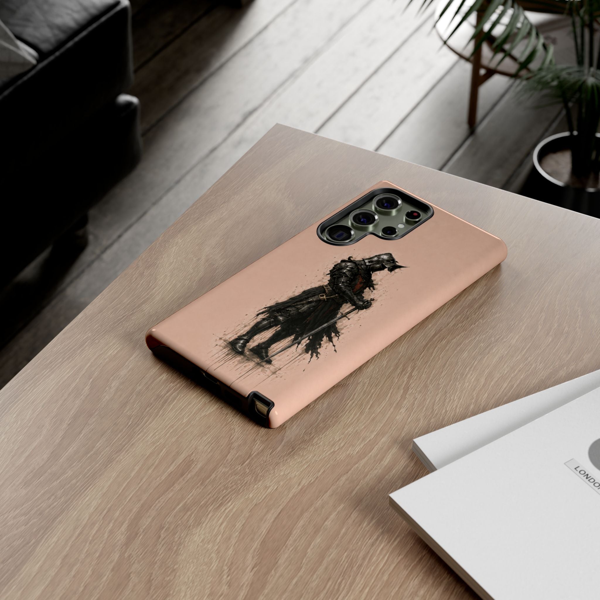 The Black Prince Phone Case | Blush Parchment