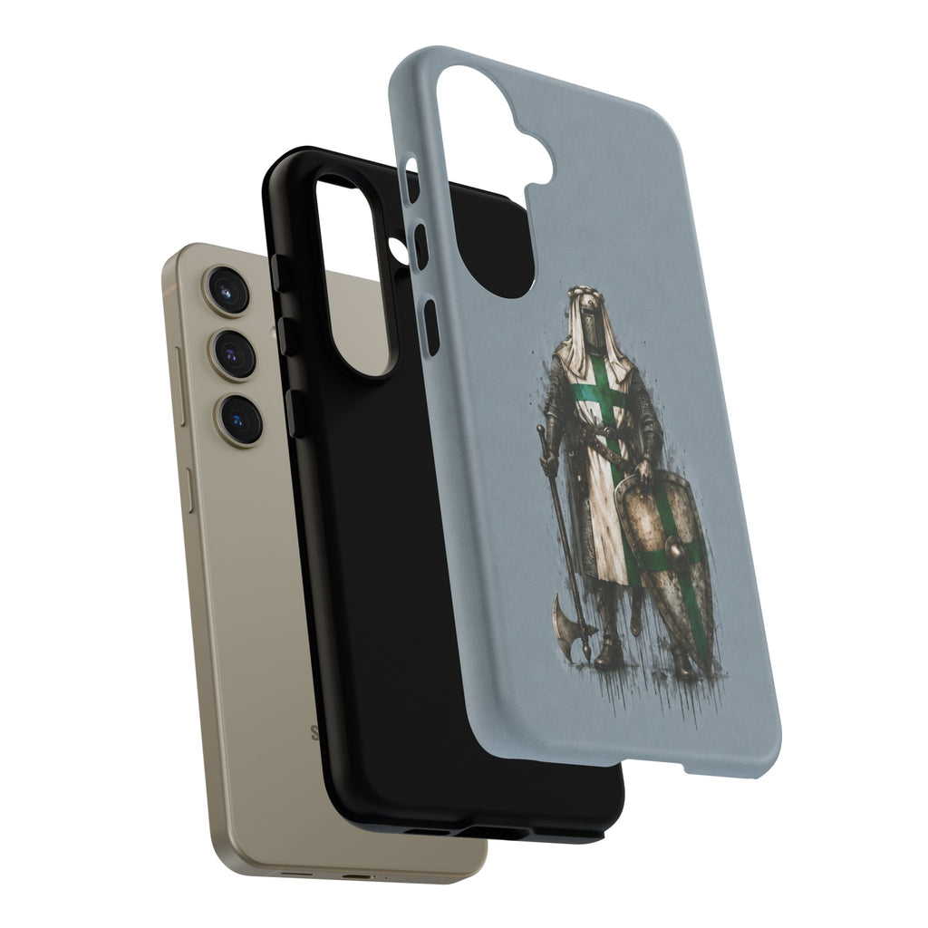 Knight Of The Order Of Saint Lazarus Phone Case | Faded Steel Blue